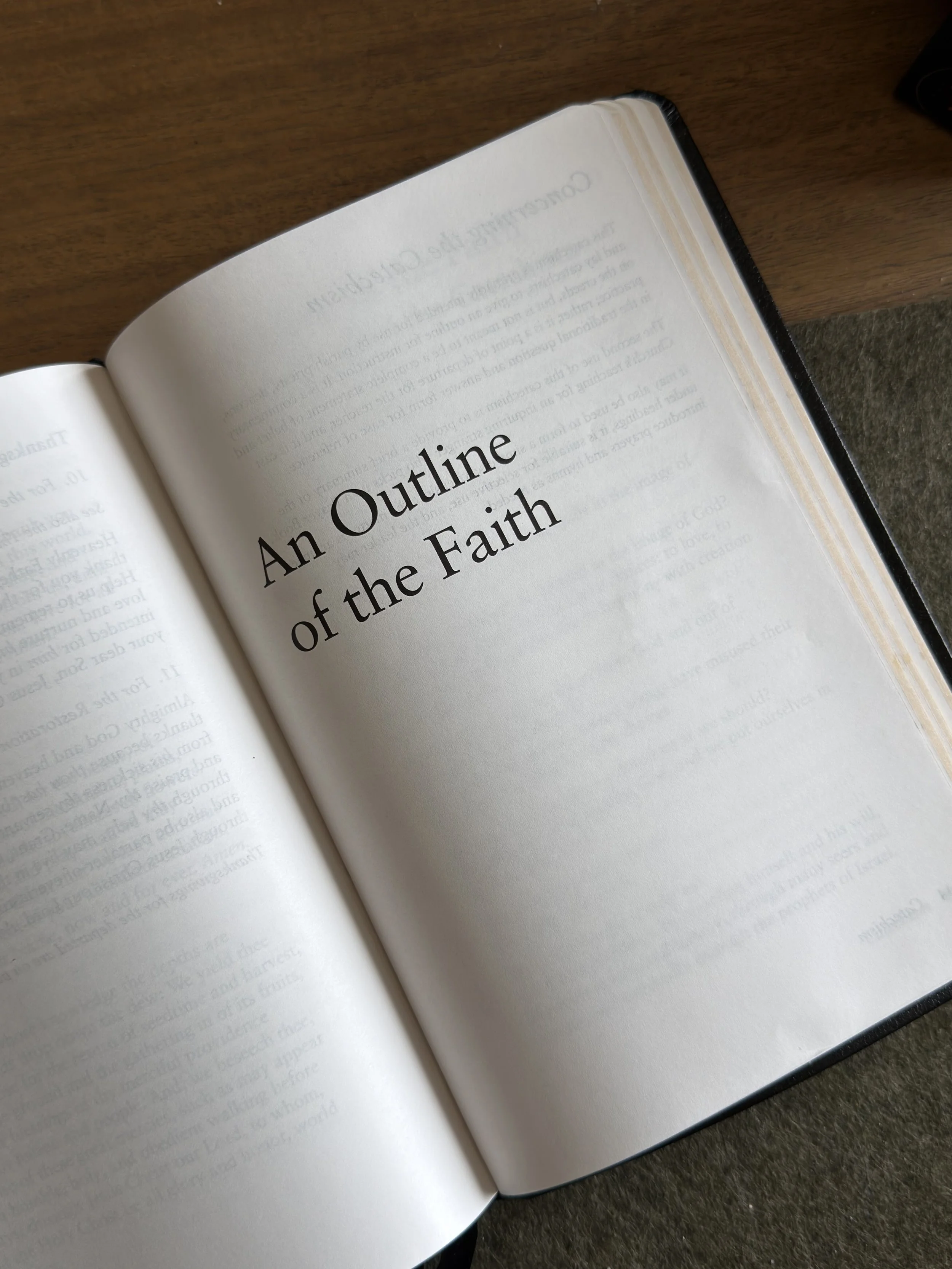 An Outline of the Faith