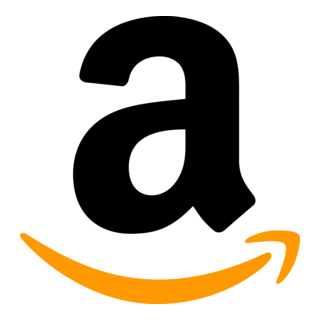 Amazon logo with black arrow pointing from 'a' to 'z'