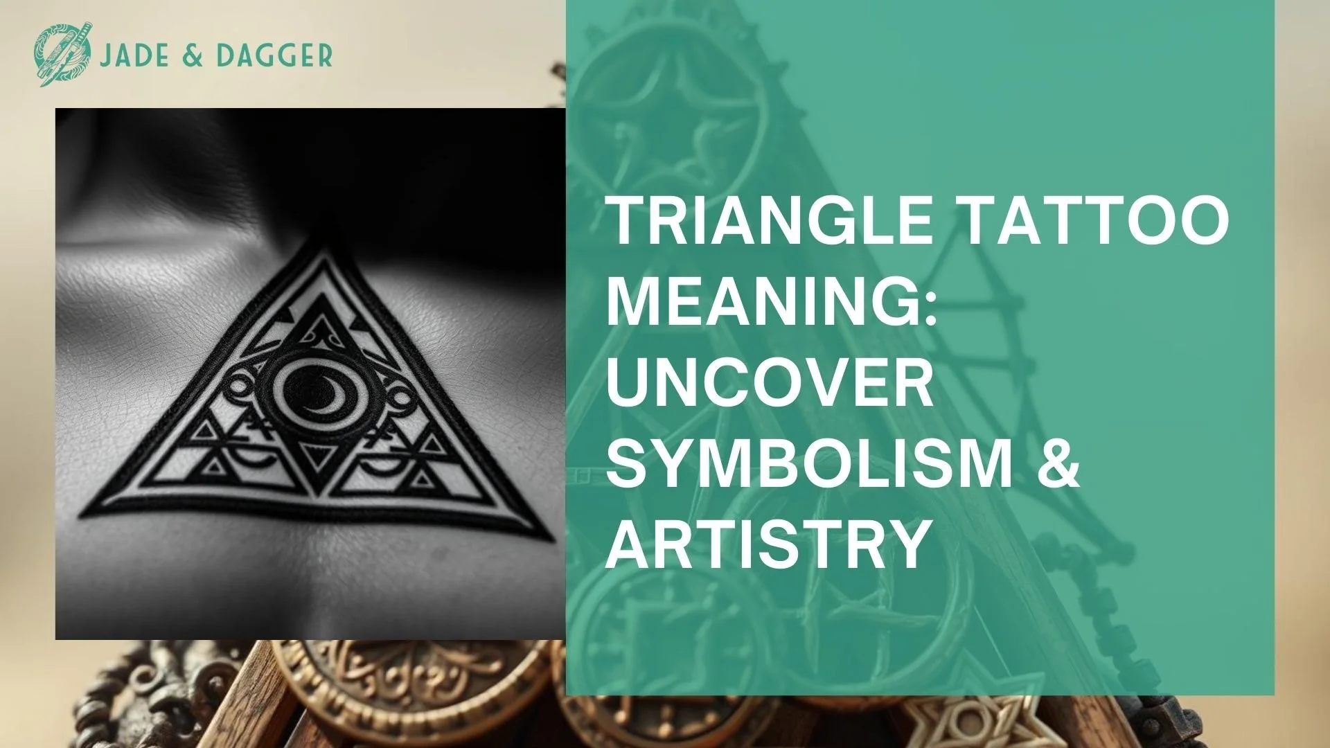 Triangle Tattoo Meaning: Uncover Symbolism & Artistry — Jade and Dagger ...