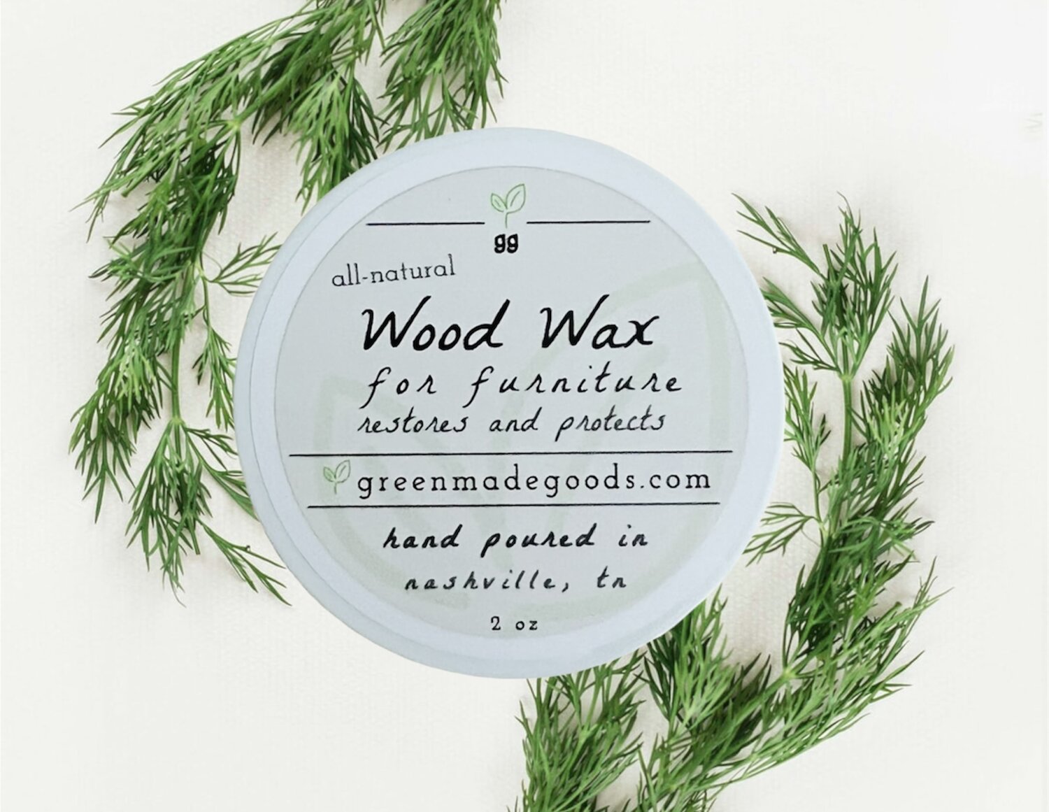 No Mess Wood Polish in a TINY TIN — Greenmade goods