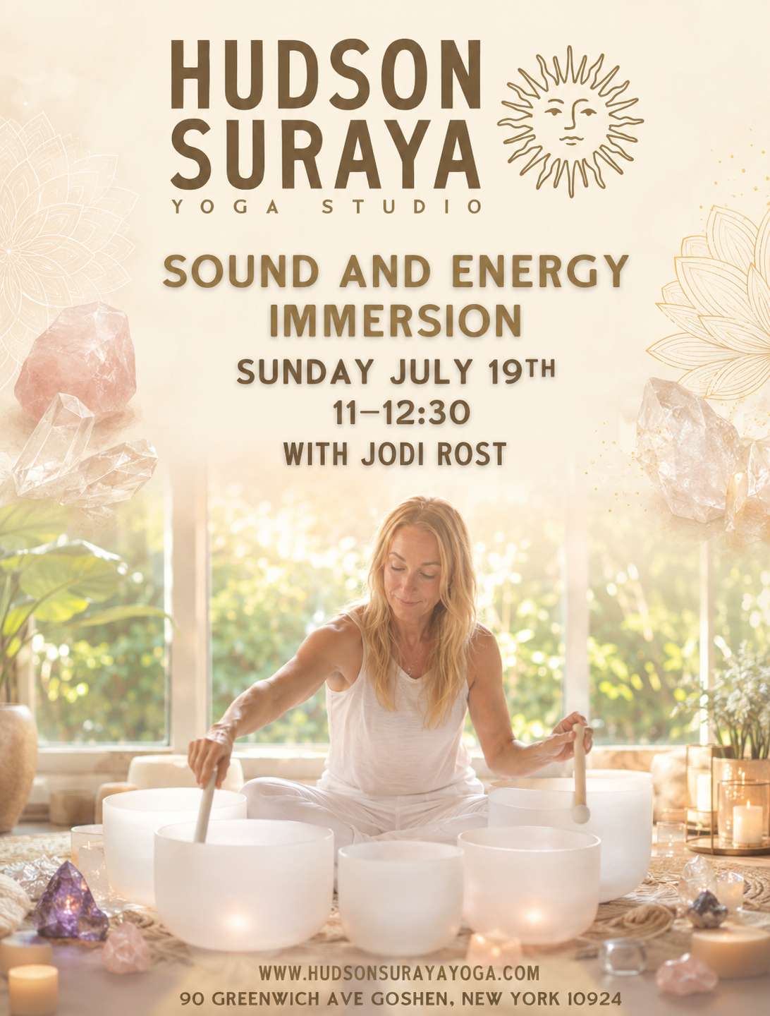 SUNDAY JULY 19TH 11:00AM-12:15PM | True North 'Sound & Energy Immersion' with Jodi Rost