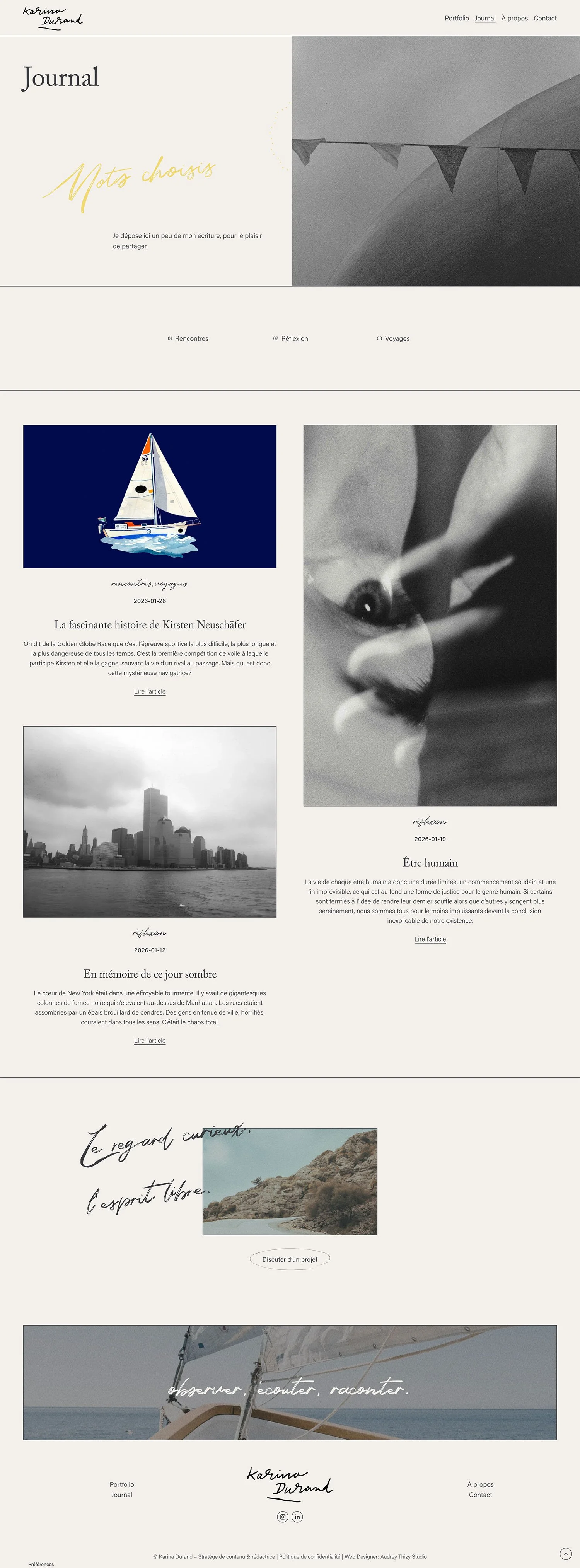 Press page of the author's website