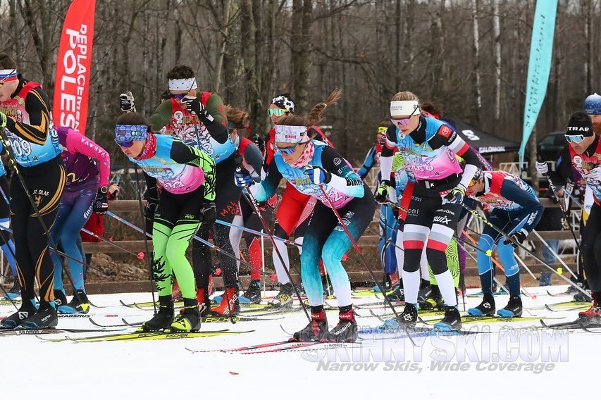 Sunday was the Classic American Birkebeiner - this year a 30km. 
David with another podium, what a great weekend for him! 
Jessica, Delayney, Katie and Sam also had great races and got to challenge their double poling on this years course. Thanks to 