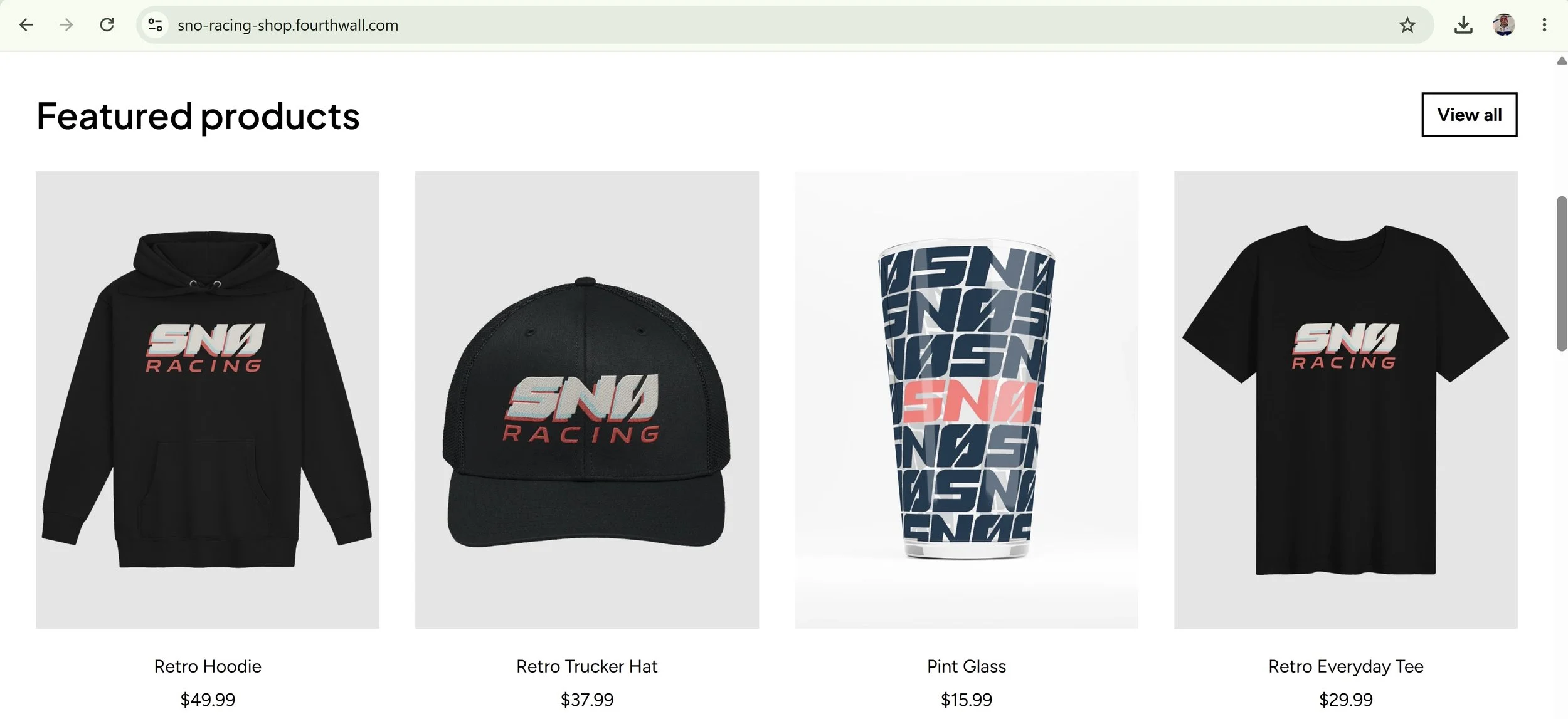 SNØ RACING TEAM STORE IS NOW OPEN