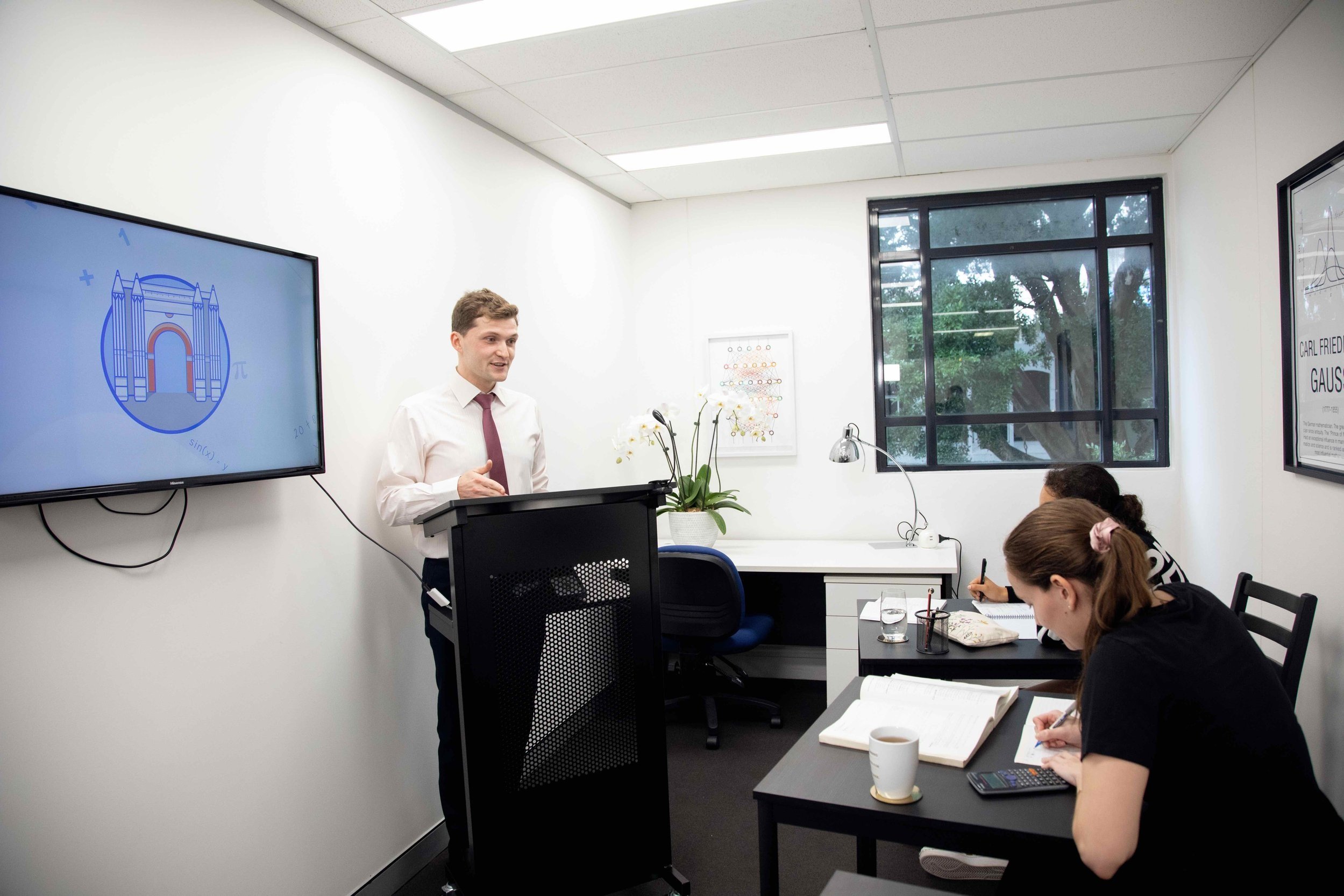 Group tuition room