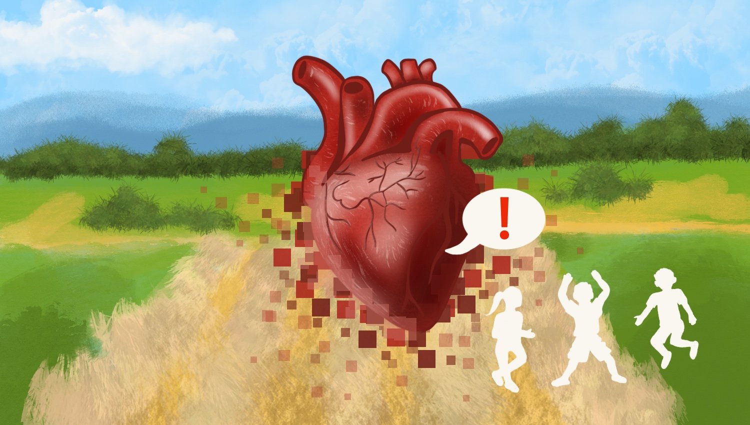 AI could monitor heart function in rural children.
Credit: Emily Moskal/Stanford Medicine