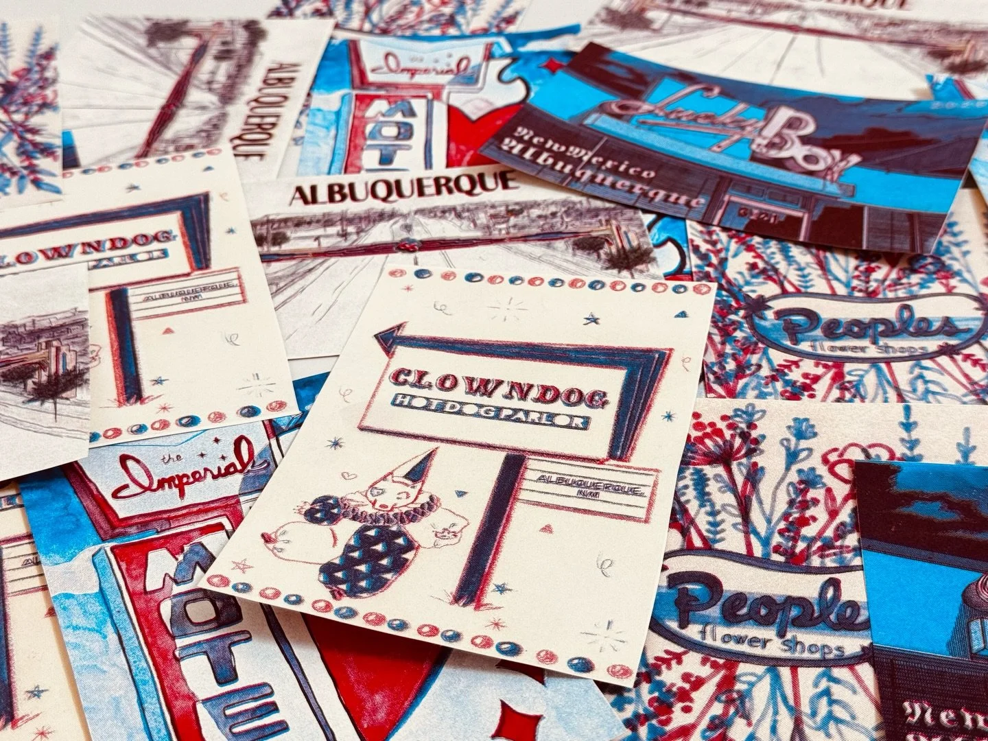 Something amazing is coming soon 👀
If you&rsquo;re a fan of snail mail or just love collecting postcard art, keep an eye out&hellip; Some unique, locally designed postcards will be hitting stores around town this summer! 

This spring we partnered w