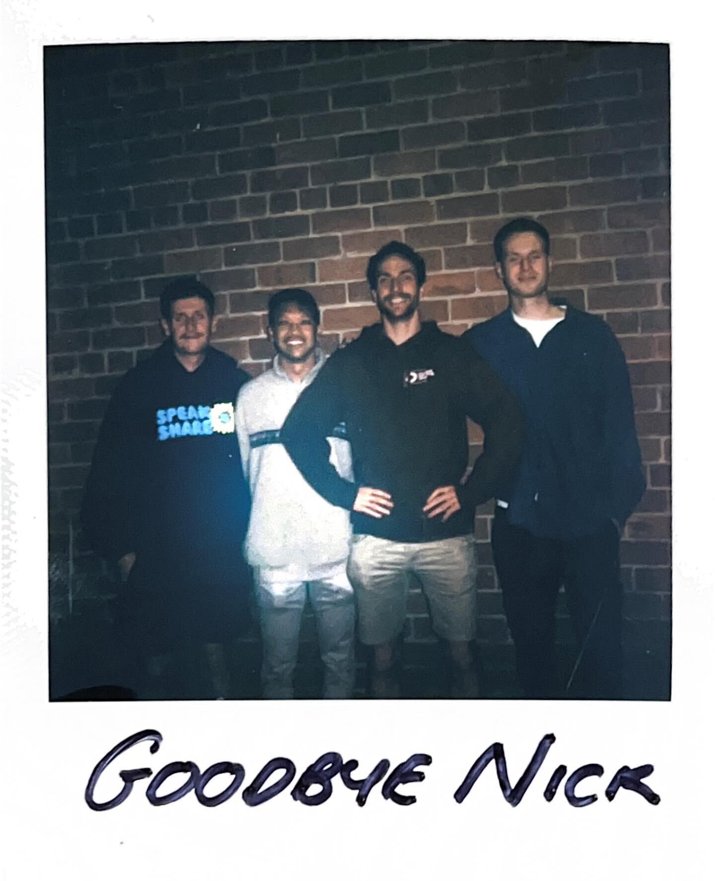 A special goodbye to a special man @denks_ 😢💙

We say &lsquo;Goodbye Nick&rsquo; on the latest episode of The ZOOP Podcast 🎙️🎧

Give it a listen wherever you get your podcasts from and send some love to the great man below ⬇️⬇️⬇️