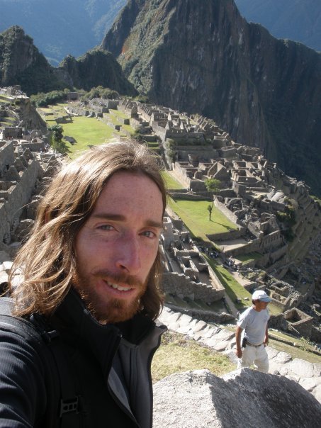 Scott in Machu Pichu, Peru