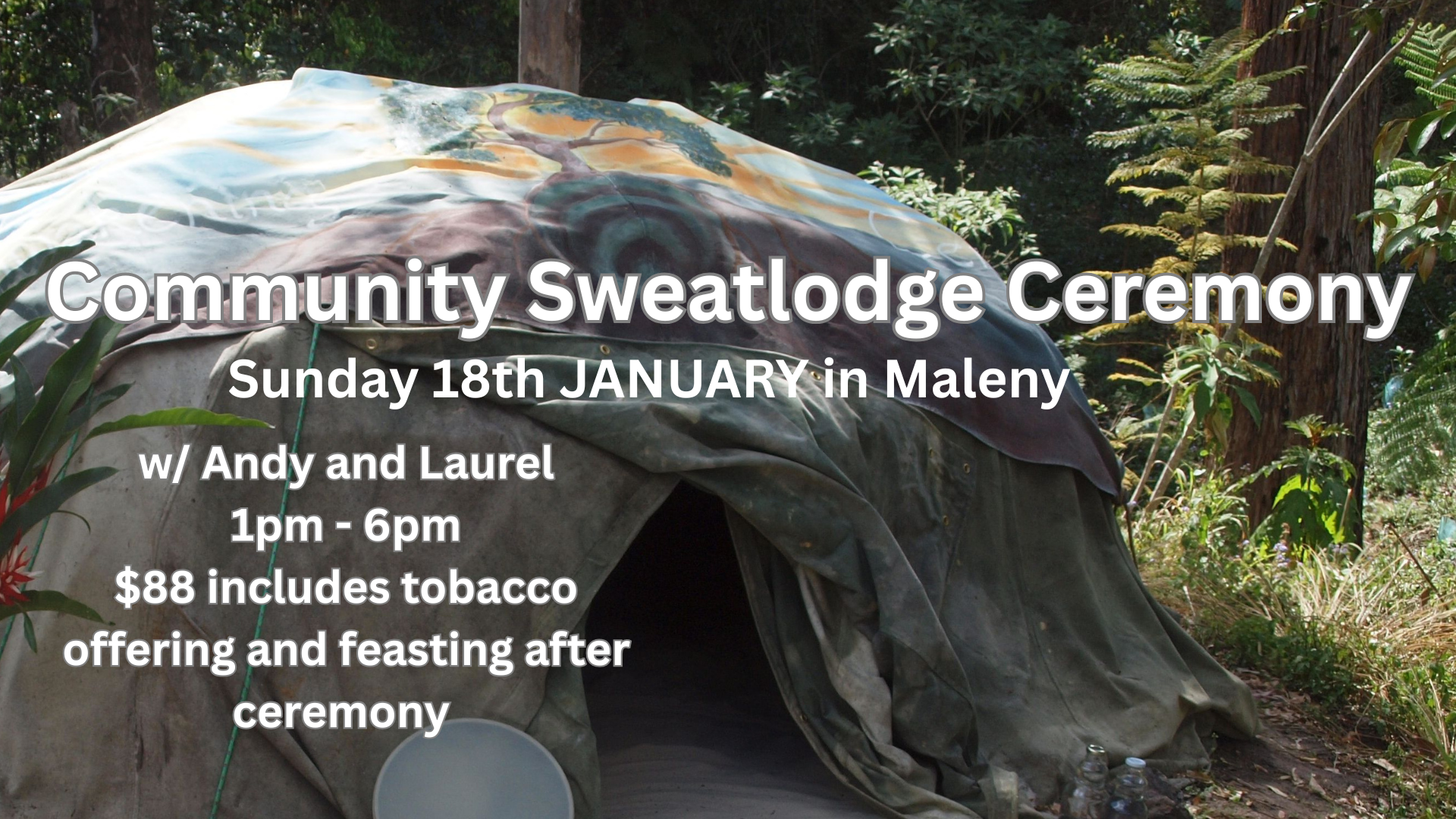 Sweatlodges in Maleny