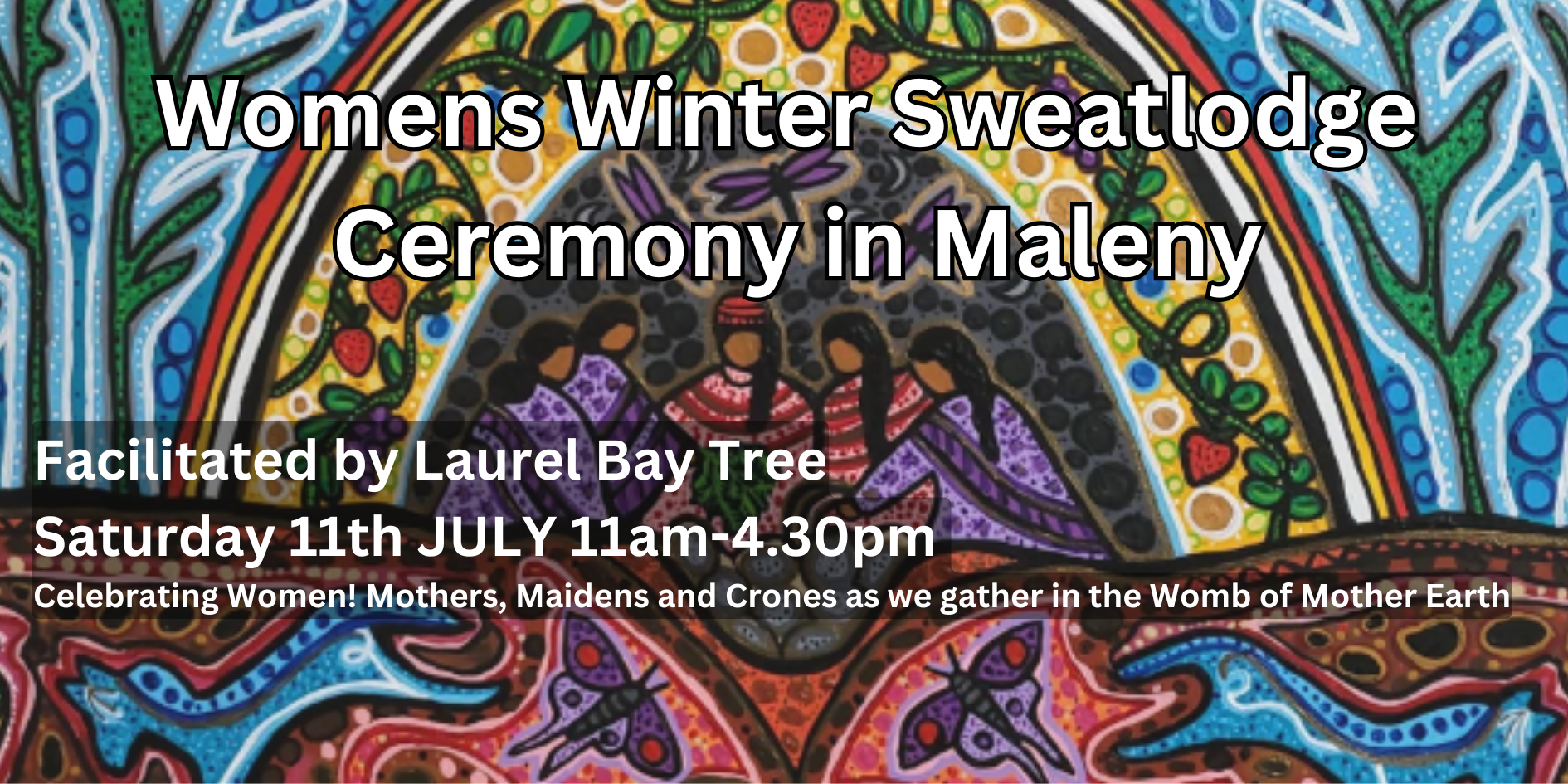 Womens Winter Sweatlodge in Maleny, July 11th