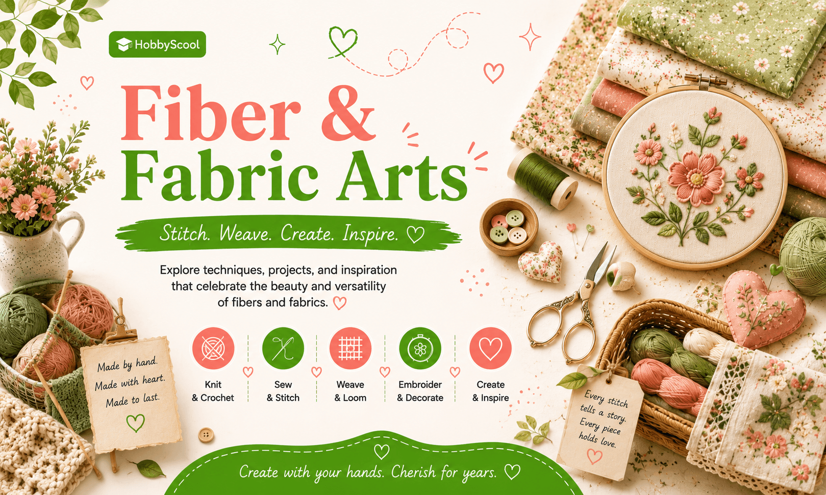 From Yarn to Wearable Art: 6 Fiber Arts Techniques Worth Trying