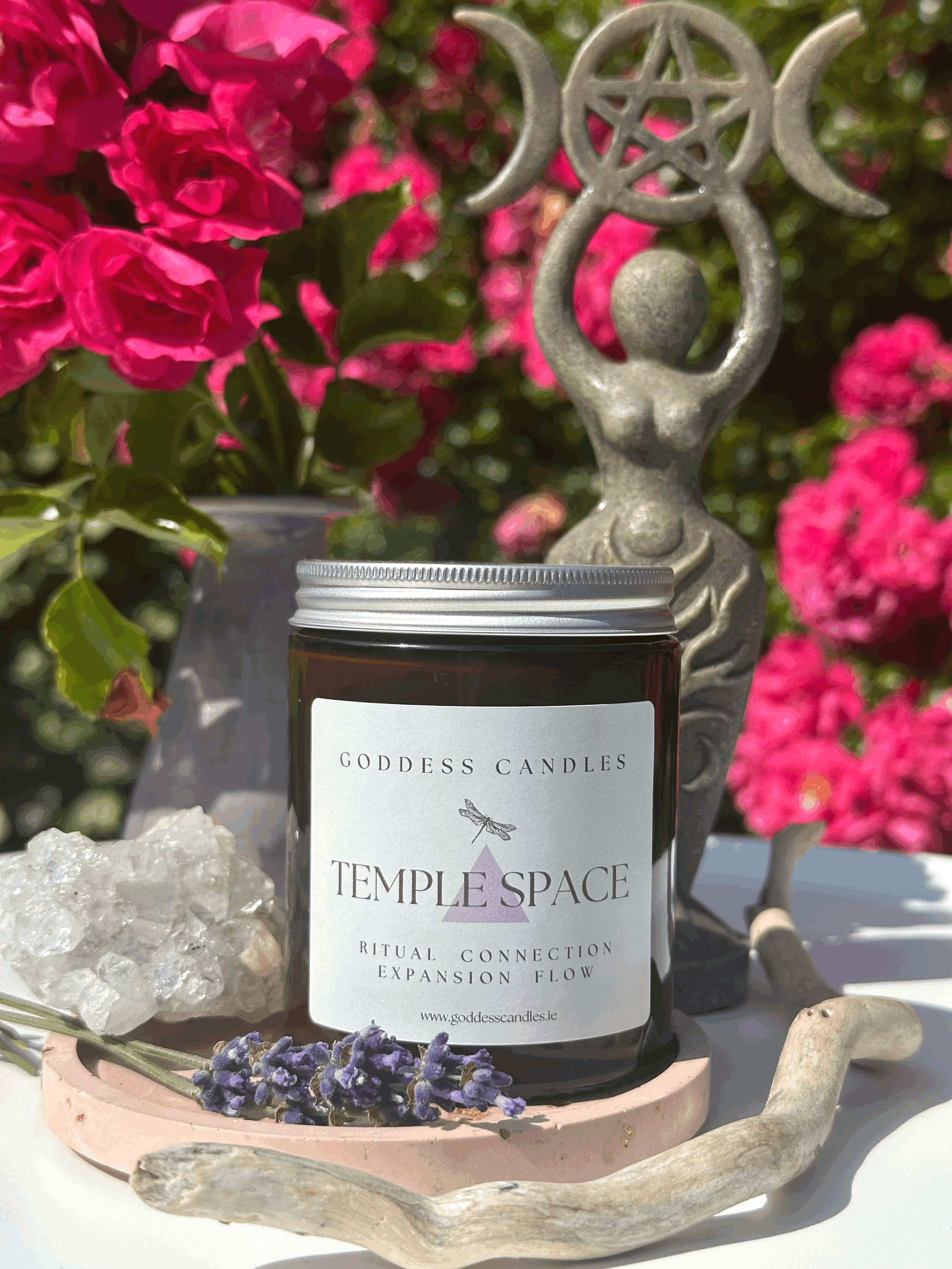 Temple Space Candle