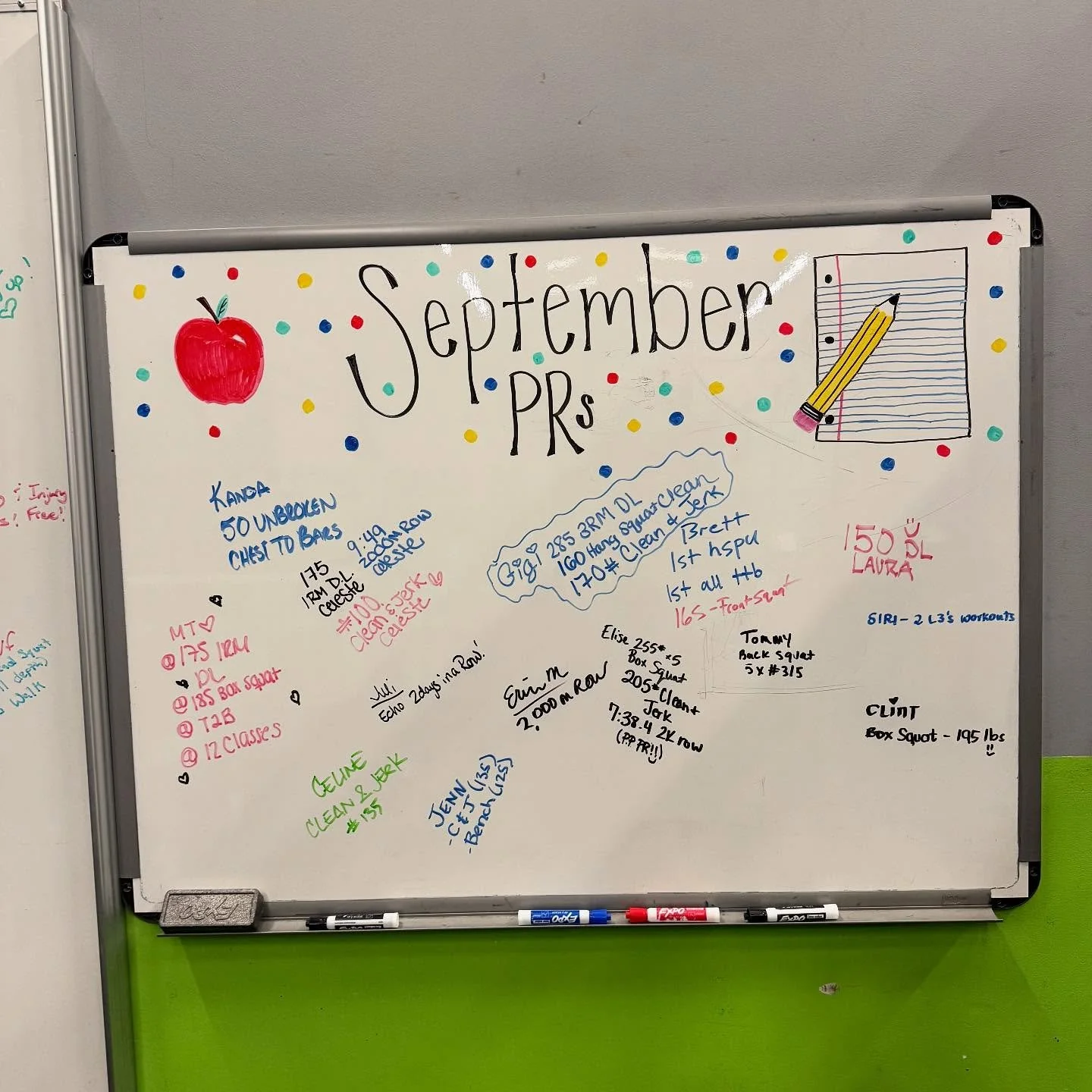 September has been a great month for all our members. 

Hitting new personal best in all sorts of things. 

Let&rsquo;s keep it going. 

Today we have the opportunity to practice our handstand skills. 

How many gyms do you know program a skill day d