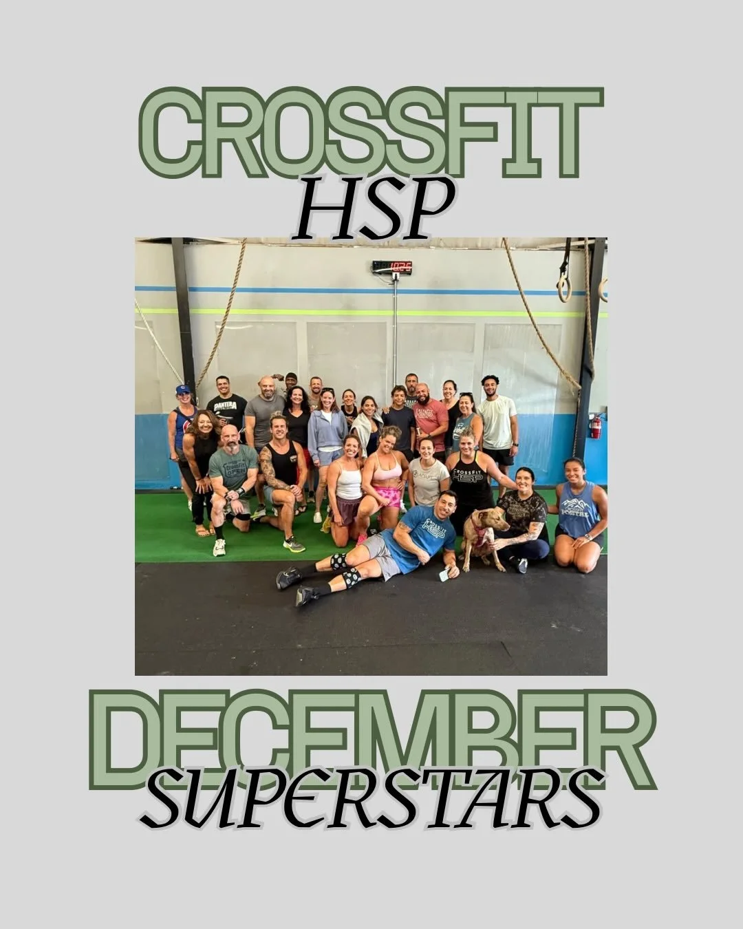 Happy New Year&rsquo;s Eve. 

Wanted to give some love to our December committed members before the last day of 2025. 

39 members made it through the busy month of December to make it 12+ classes. Great job! 

Don&rsquo;t worry. Tomorrow is a new ye