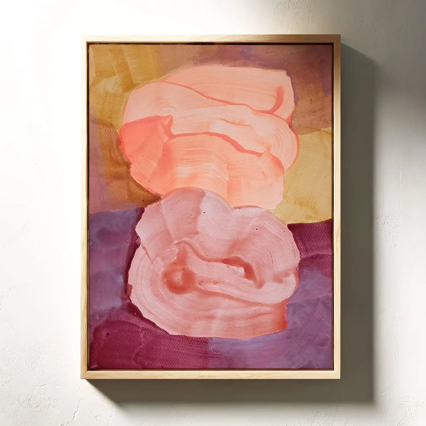 &quot;Autumn Light in the Garden&quot; 11&quot; x 14&quot;, dreamimg of Autumn's glow, October roses, dappled light, maybe a weekend away, travel adventures on a beautiful October day...

#art #painting #abstractart #october #inspiration #fineart #co