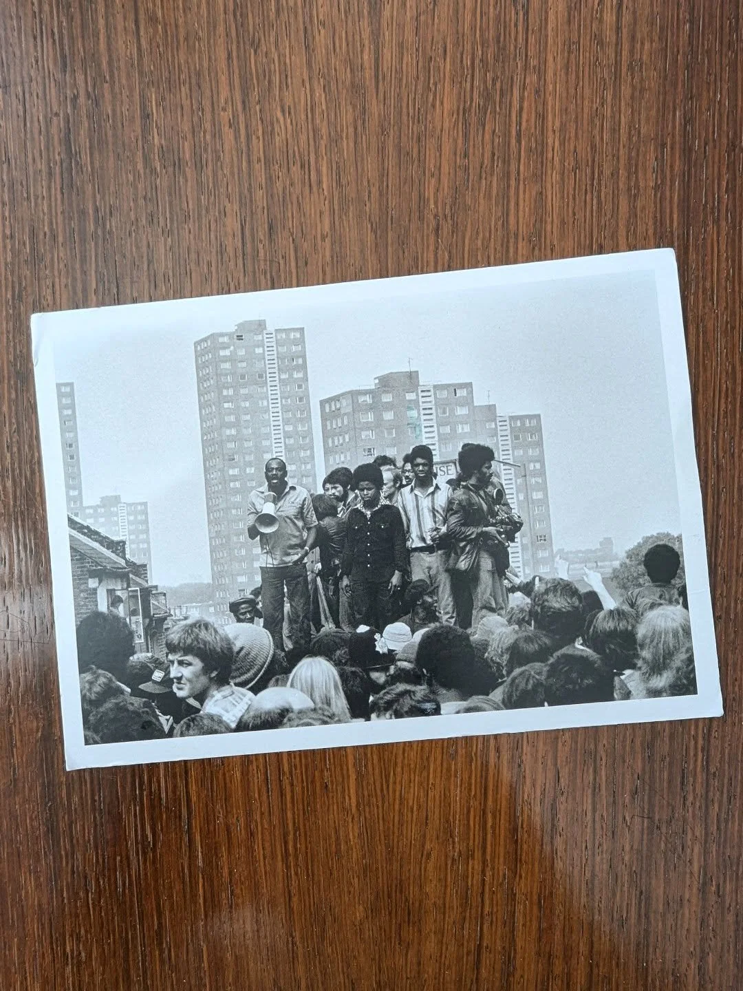 Getting post from pals is the very best thing. 

Knowing that someone saw something and thought of you is awesome.

And this my friends is perfect. 

I remember seeing Darcus Howe on the telly as a teenager in the west country and being blown away by