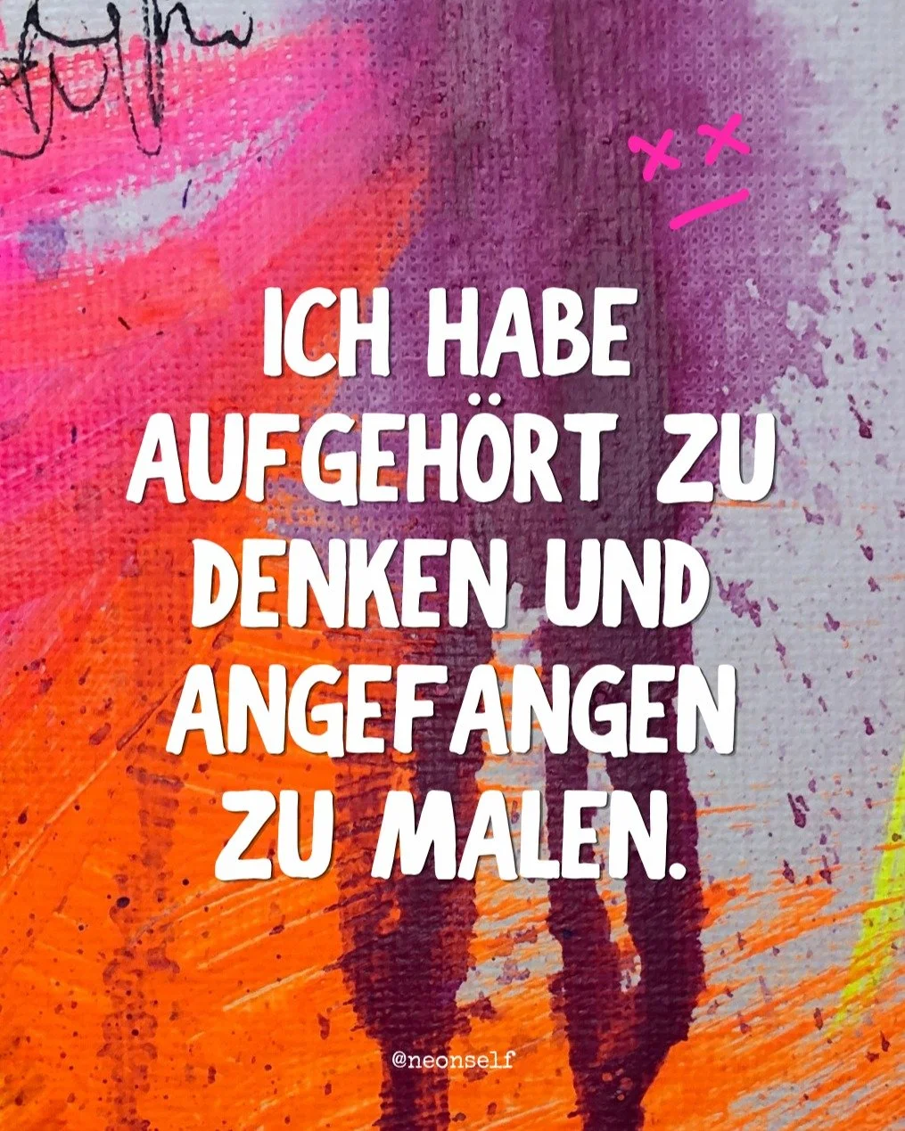 Warum du keine Worte brauchst, um deinen Kopf aufzur&auml;umen. 

Lange Zeit dachte ich, Kreativit&auml;t muss ein fertiges Produkt liefern. Dass es &bdquo;gut&ldquo; aussehen muss. Vor allem als UX-Designerin war ich auf Ergebnisse getrimmt und im M