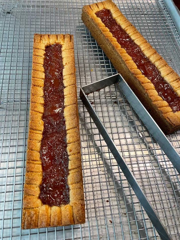 Breton with homemade Apricot Jam 12”