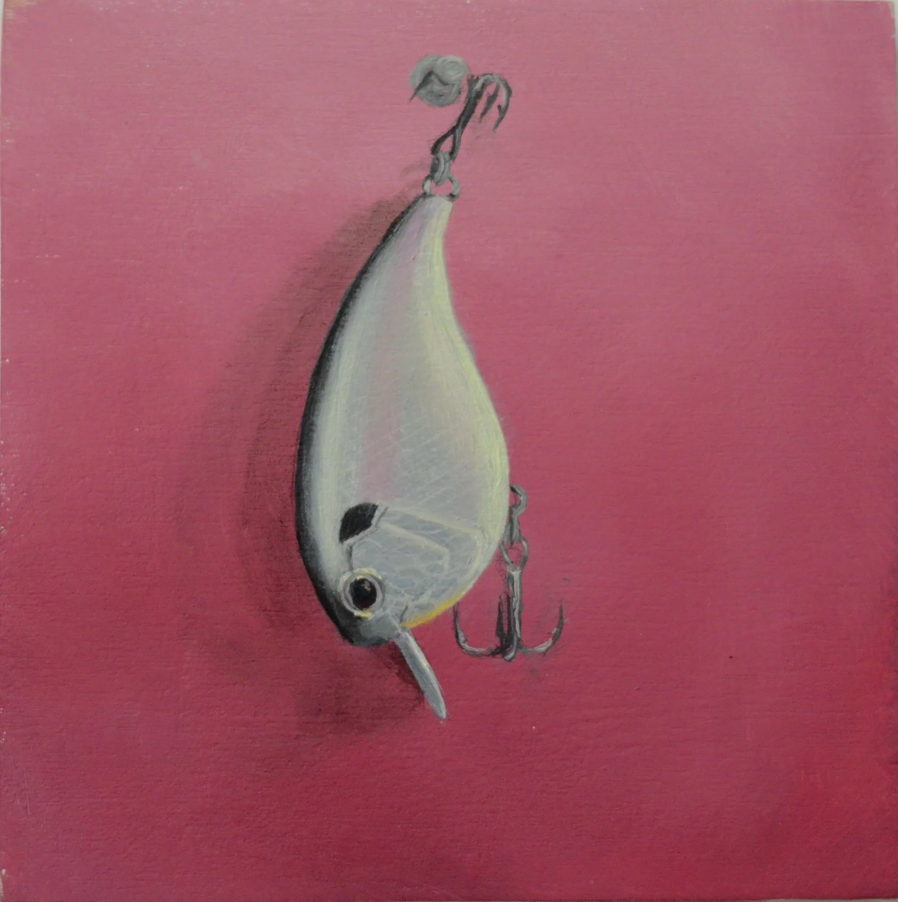 Flat Force Crankbait
5 X 5 Inches
Oil on Panel