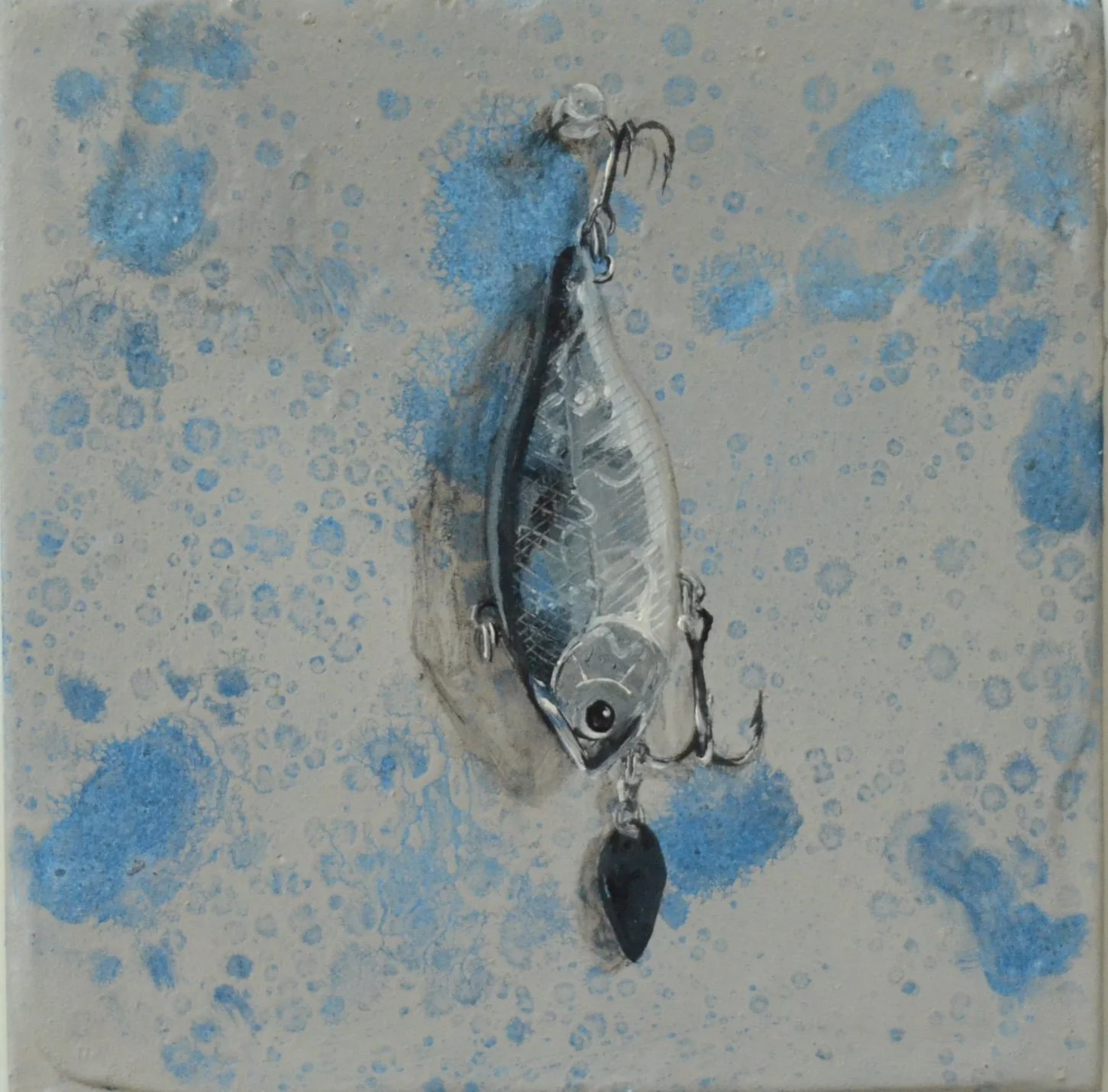 LV-500 
5 x 5 inches
Oil on Panale