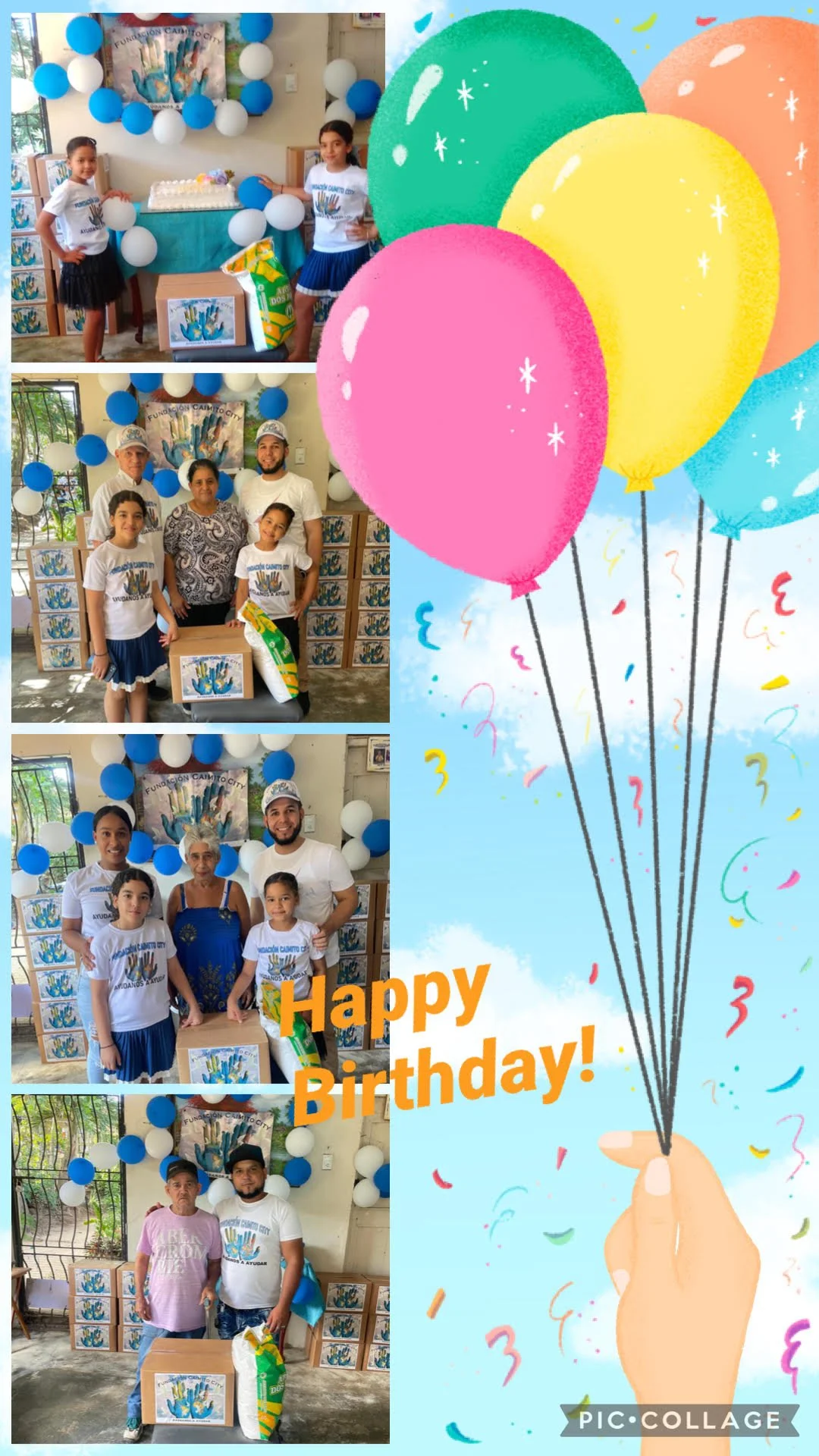 April 2026 - 13th Anniversary Food Basket Donations