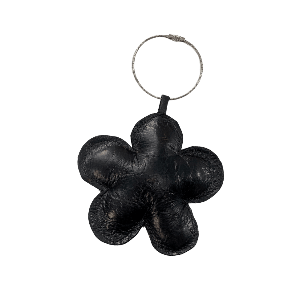 Black Leather Bag Charm — Laurs Kemp
