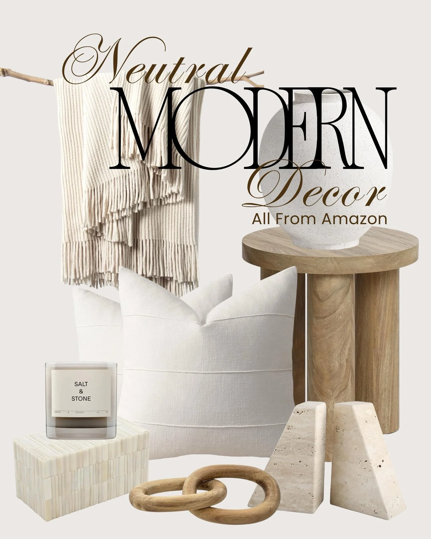 Neutral done right 🤍

These are the pieces that make a space feel calm, layered, and expensive&mdash;without trying too hard. Think soft texture, warm woods, and subtle contrast that actually adds depth (not just more beige).

This is how you make n