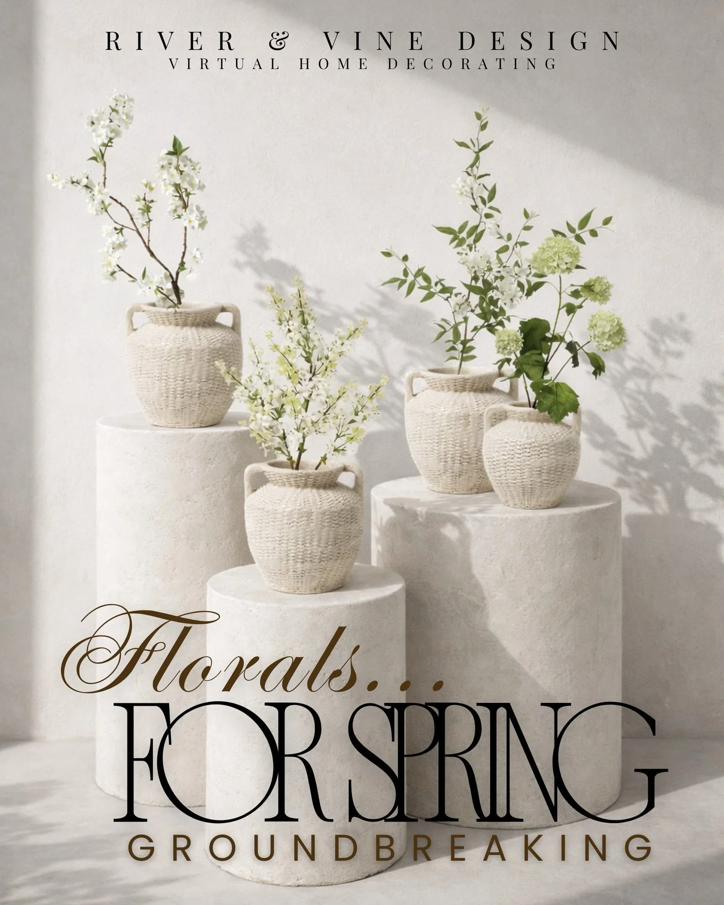 Florals that feel elevated, effortless, and actually realistic 🌿

These stems instantly give you that layered, designer look&mdash;without the maintenance or guesswork. Soft whites, fresh greens, and organic movement that works in literally any room