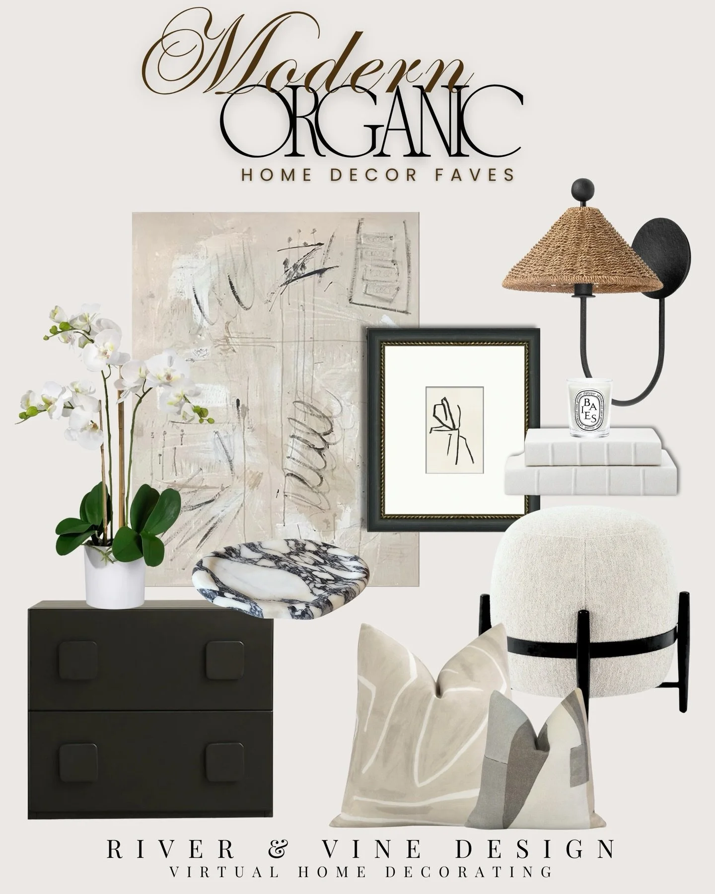 Modern organic is having a moment&mdash;and this is how it actually looks when it&rsquo;s done well.

It&rsquo;s all about contrast that feels quiet, not obvious. Soft, tonal layers mixed with moments of depth that ground the entire space.

The sculp