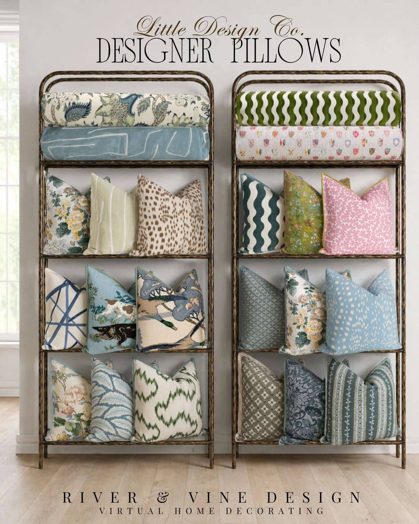 If you&rsquo;ve been looking for designer pillows without hunting across 10 different sites&hellip; this is it.

Little Design Co has so many options&mdash;florals, geometrics, block prints, soft neutrals, bold patterns&mdash;everything you need whet
