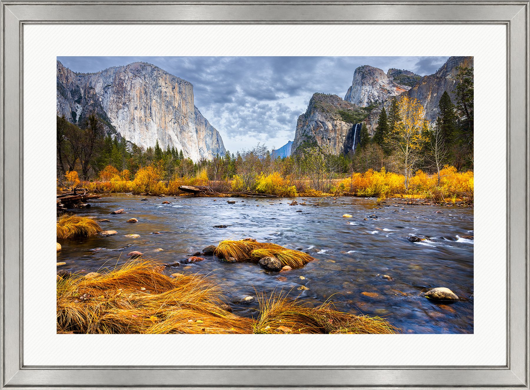 Blake-DeBock-Autumn-Along-The-Merced_web-Framed-Brushed-Silver-Wht-Liner_web.jpg