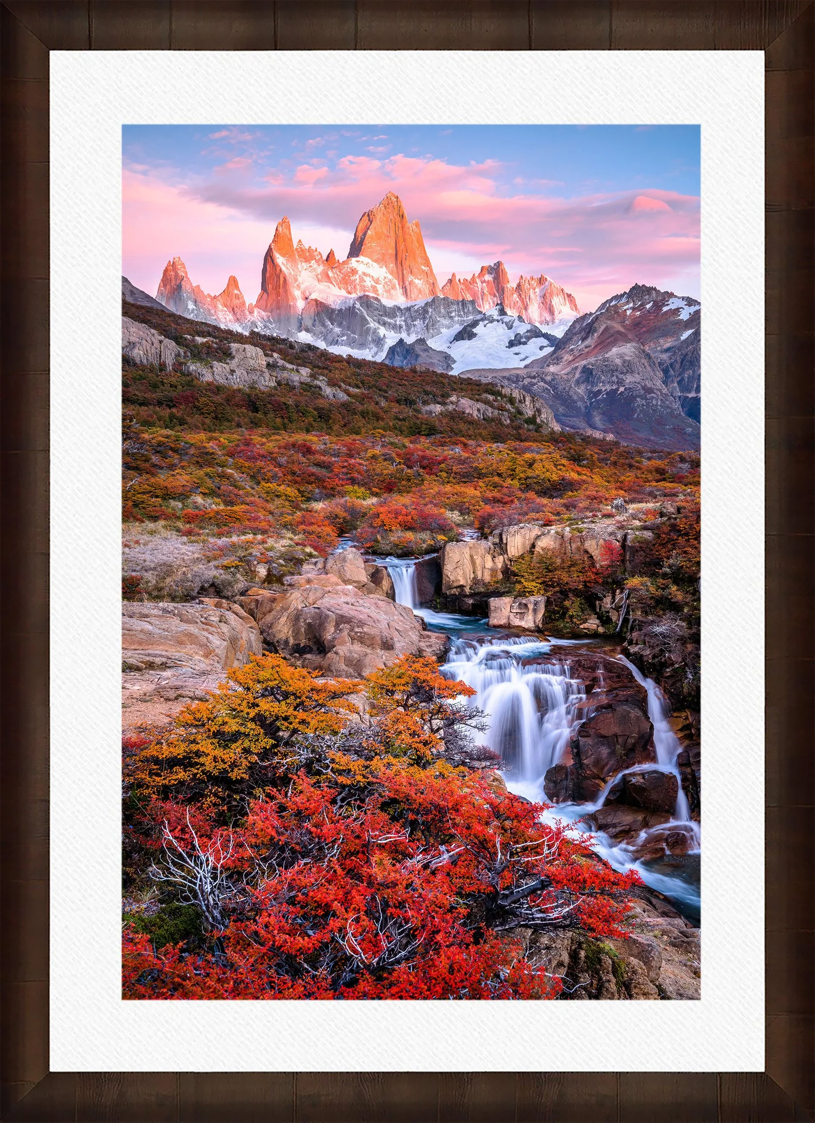 DeBock-Fitz-Roy-Sunrise-Framed-Cigar-Leaf-Wht-Liner.jpg