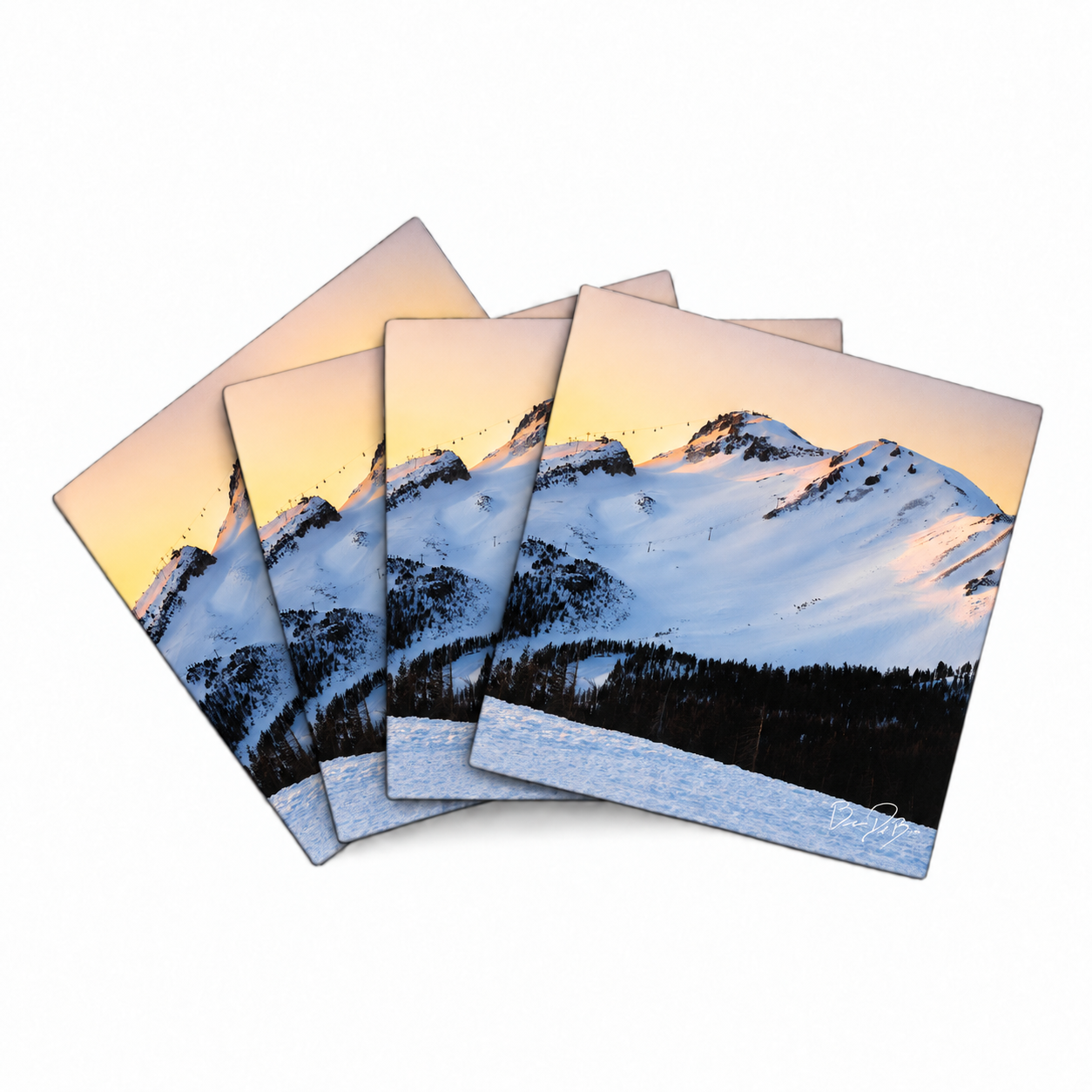 MAMMOTH MOUNTAIN – Coaster Set