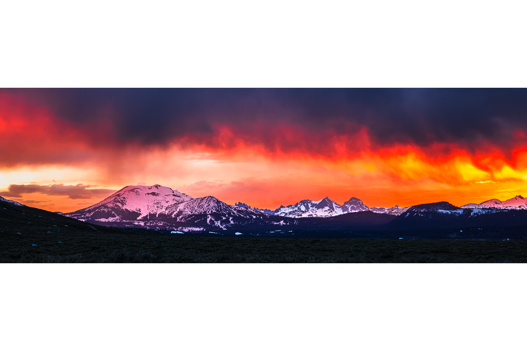 MAMMOTH SUNSET