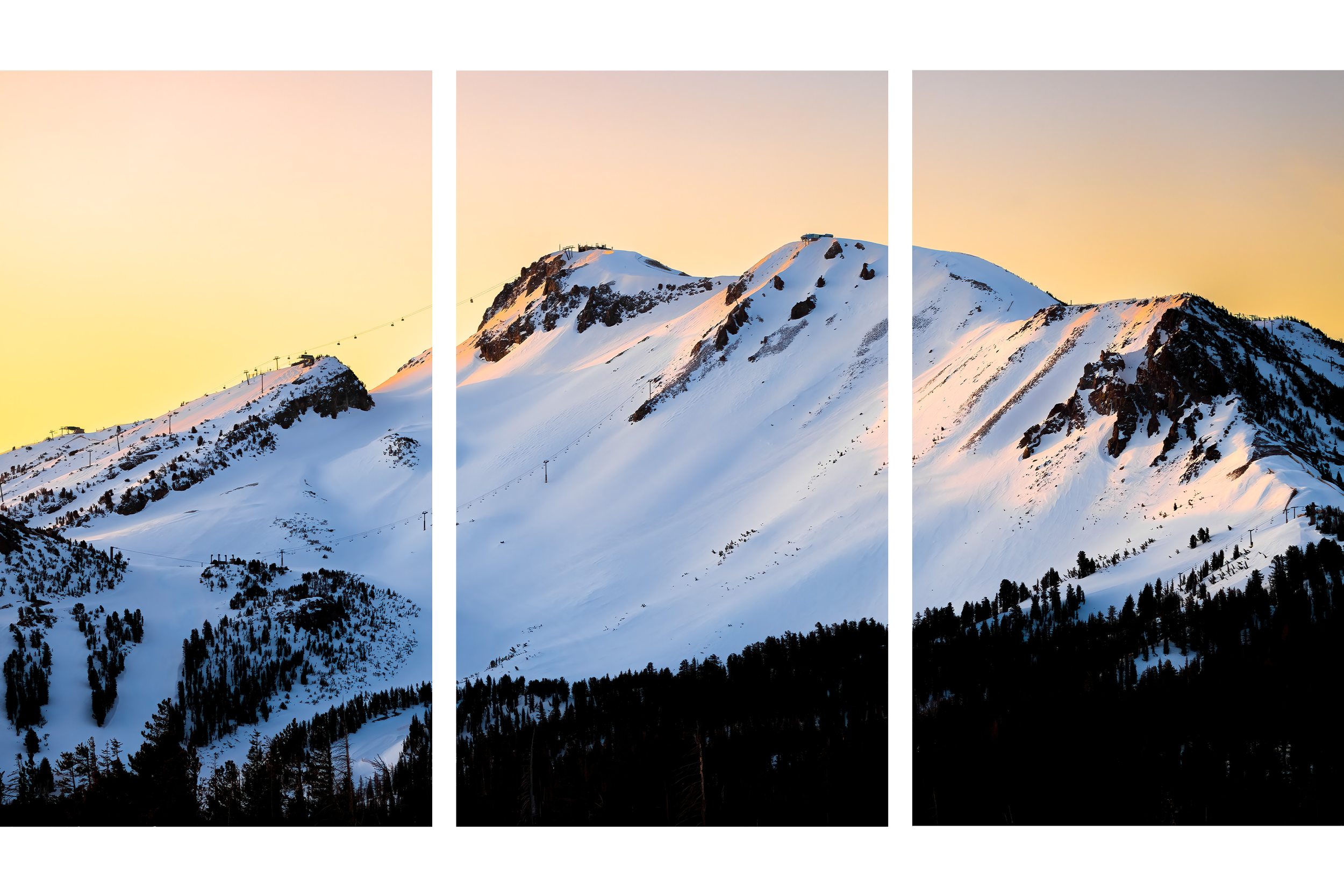 MAMMOTH SUNRISE TRIPTYCH