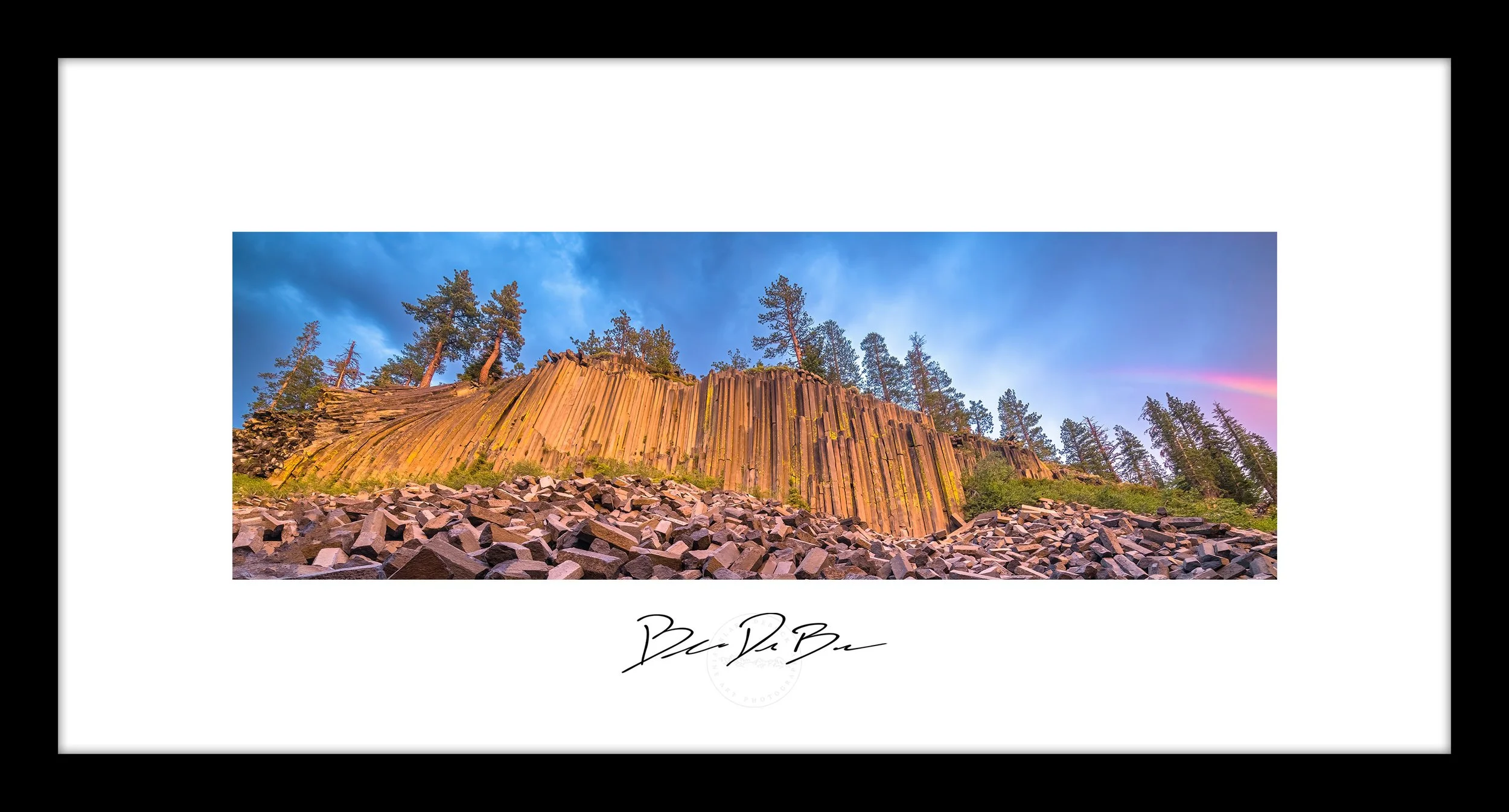 Poster-Devils-Postpile-24x12-Framed.jpg