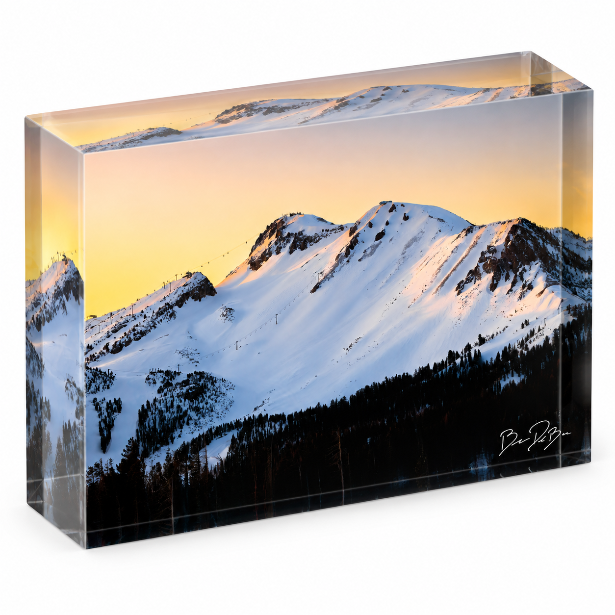 MAMMOTH SUNRISE – Acrylic Block