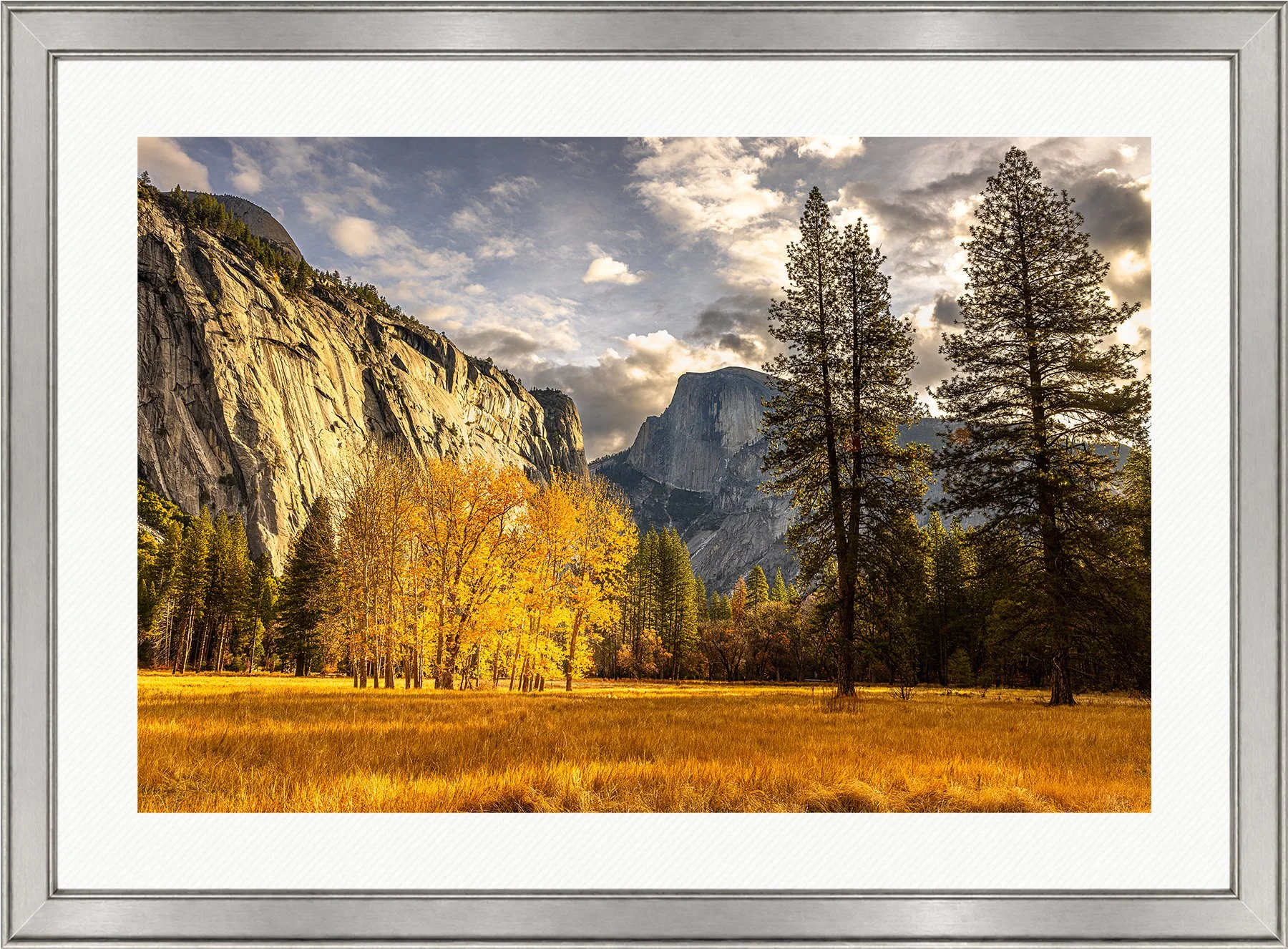 Blake-DeBock-Yosemite-Splendor_web-Framed-Brushed-Silver-Wht-Liner_web.jpg