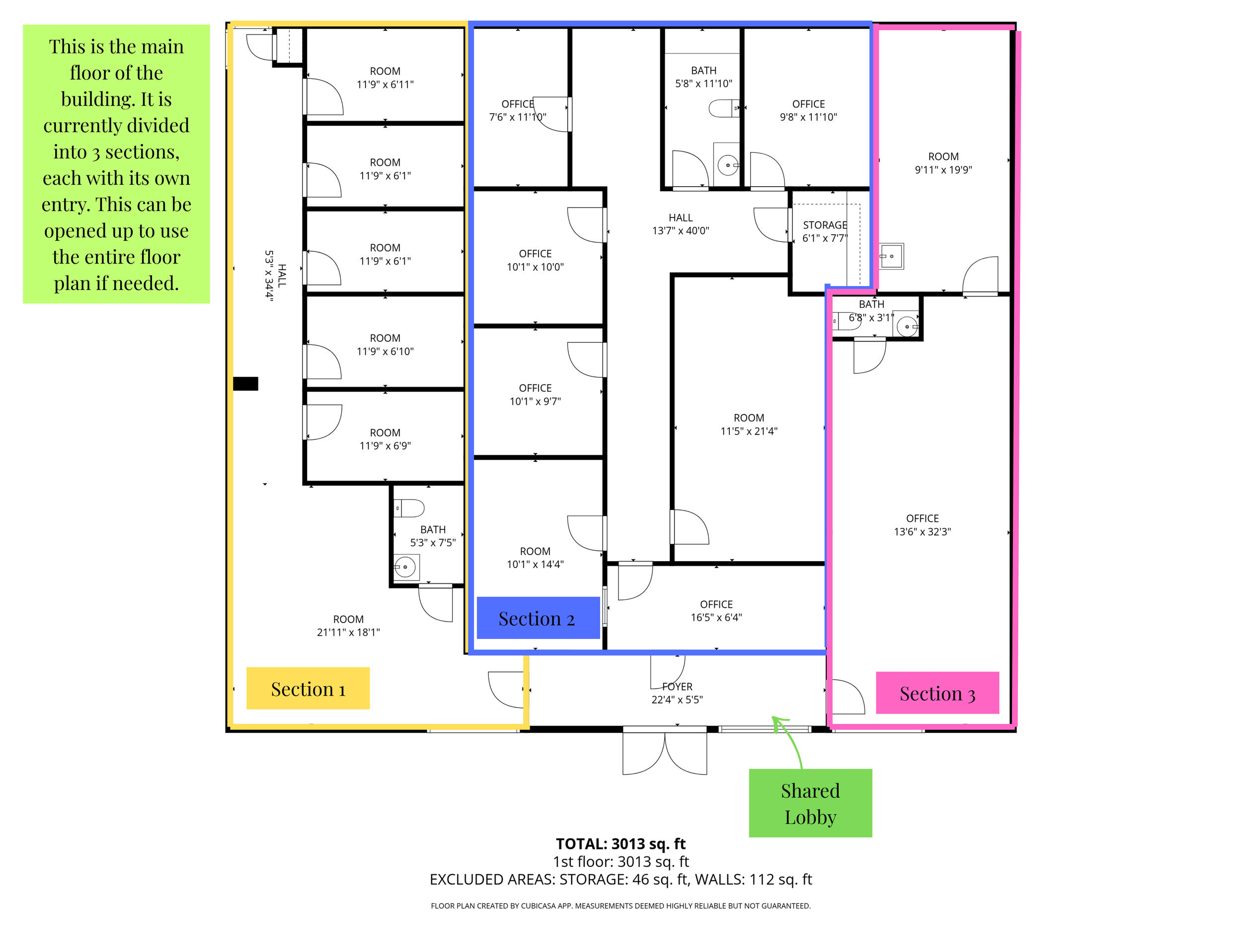 Floor Plan Main Space with Sections Marked.png