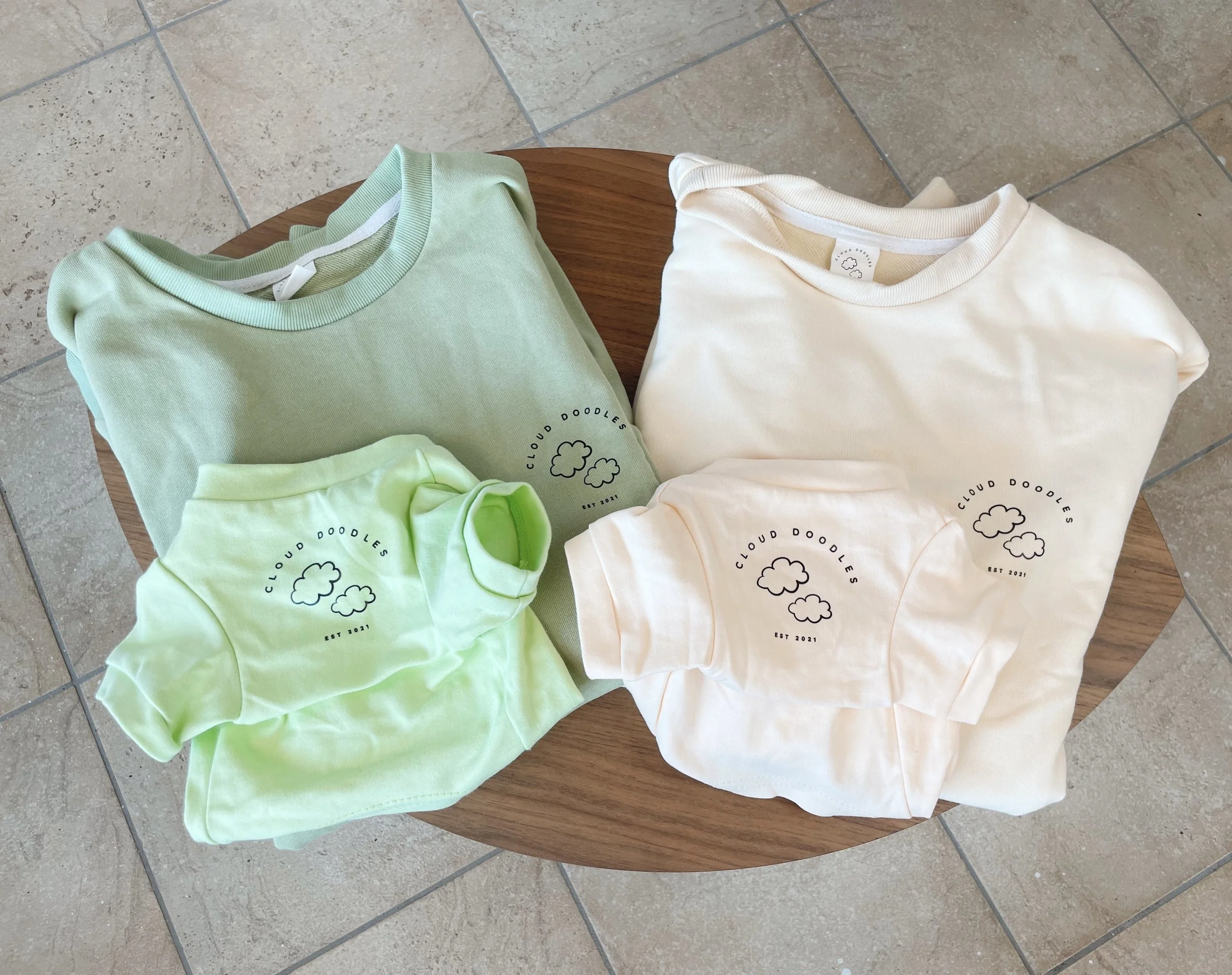 Dog Parent Crewneck Sweater and Dog Crewneck Sweater