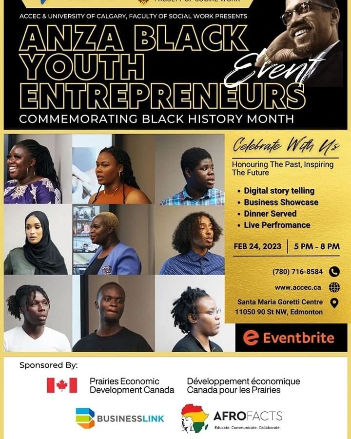 ICYMI.....

We are so happy to be one of the sponsors for tomorrow's Black History Month event being put on by the @accec_canada for their ANZA program. I get the chance to work with this amazing group of youth and supporters as one of the program fa