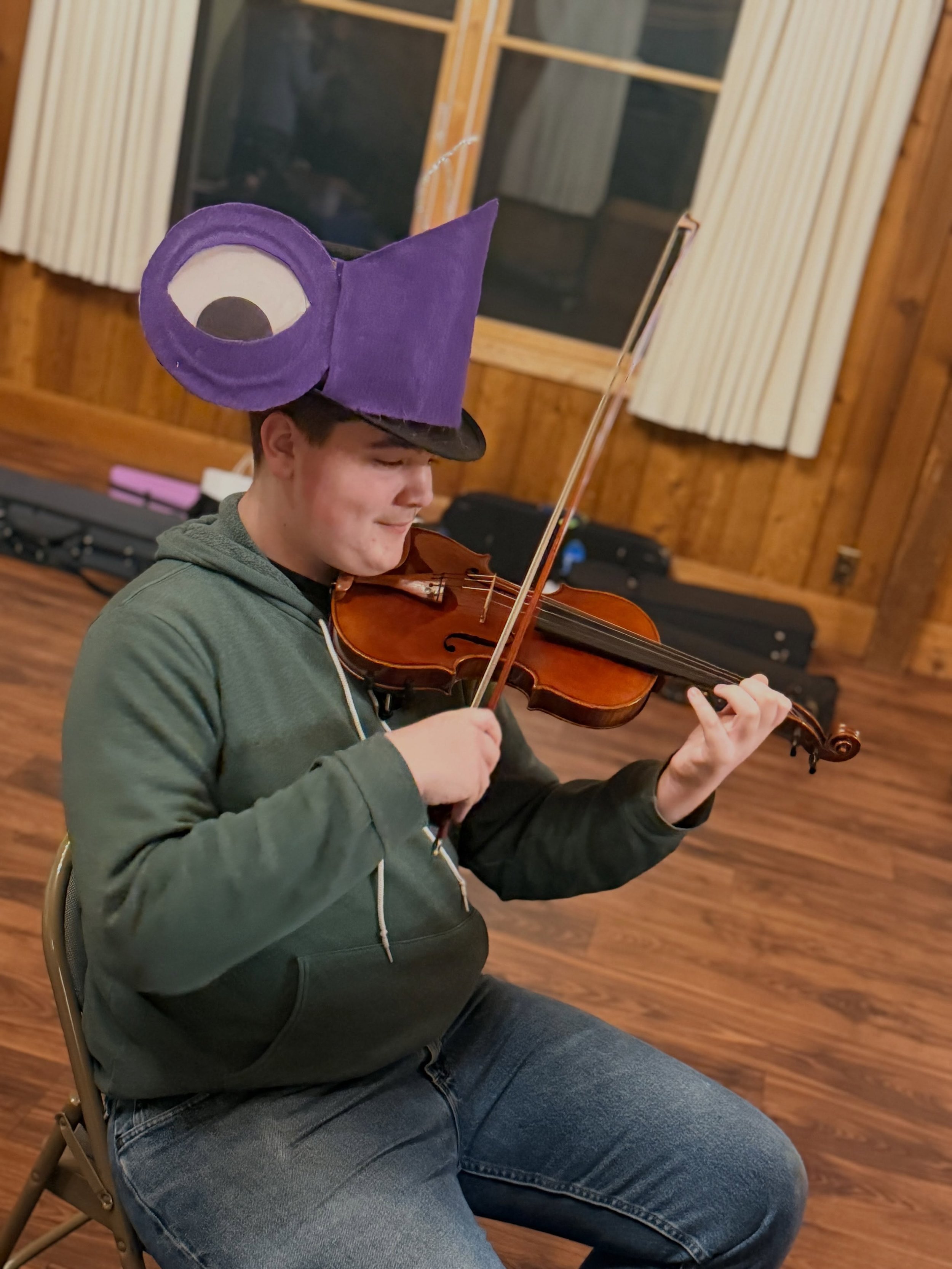 BAM knows how to have a fun time 🎩🎼 #suffolkmusicians #longislandorchestra #studentmusicians