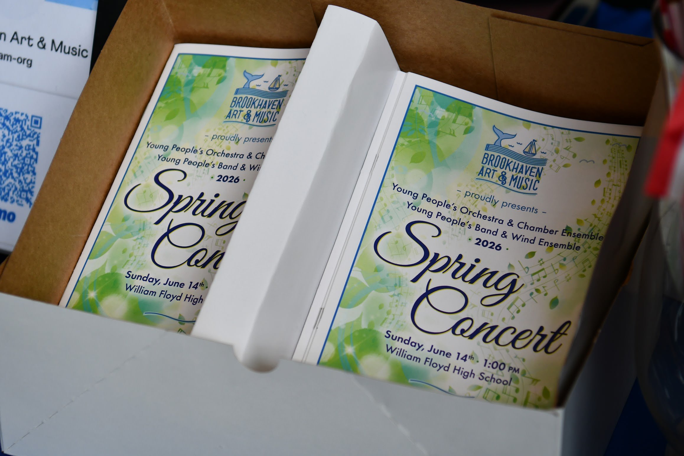 BAM 2026 Spring Concert Flyers