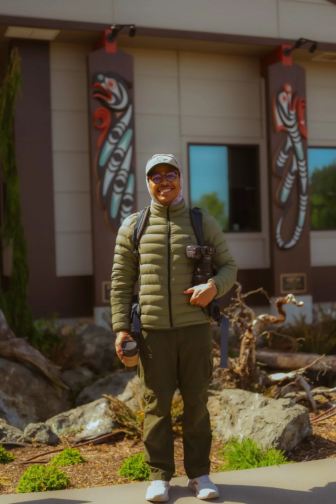 Pictured directly after 4 days working two annual festivals for Visit Olympic Peninsula: Squatchcon & Birdfest.
