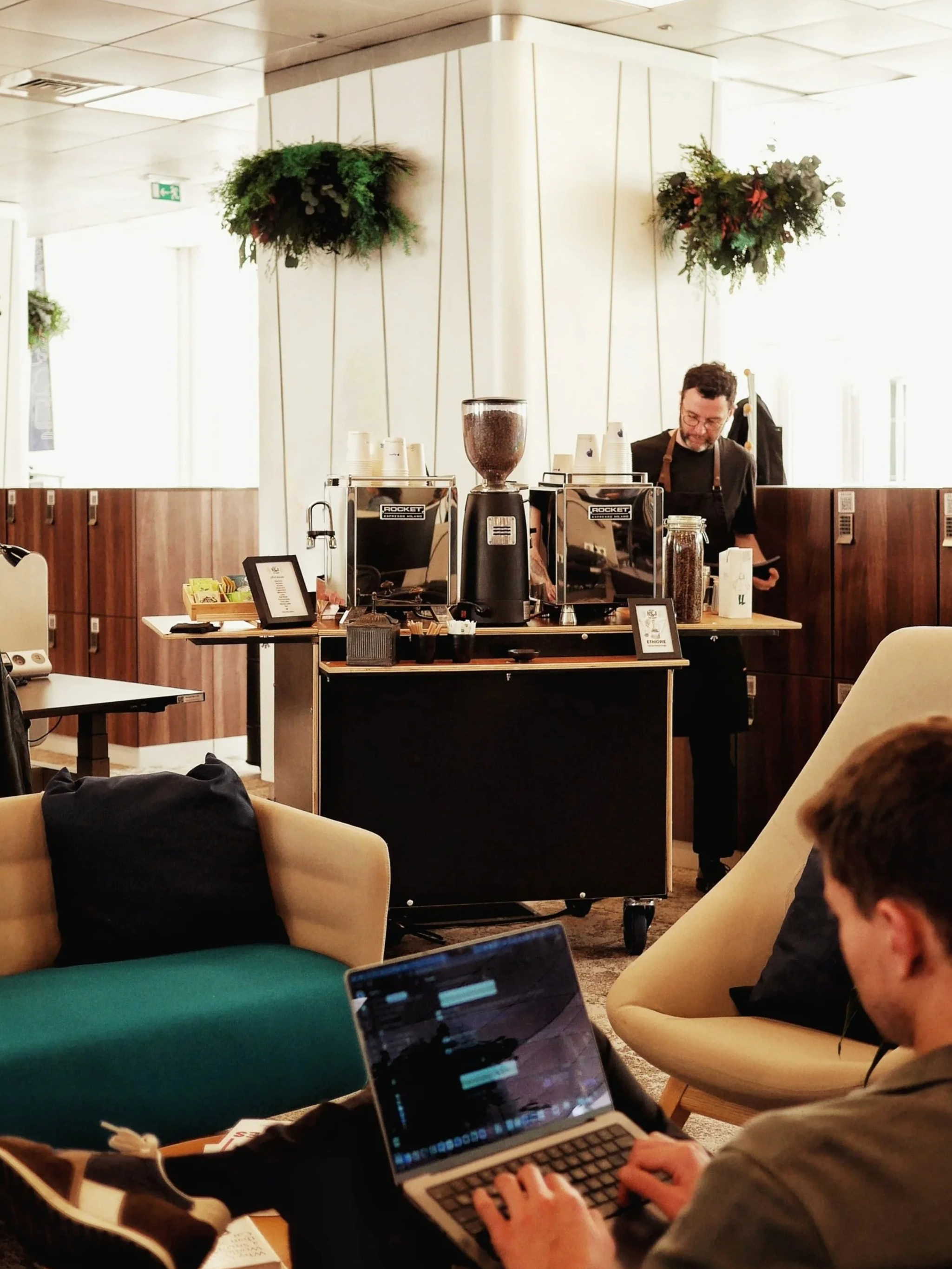 Coffee, rolling cart, event , coffee catering, petit-déjeuner, event , événement, coffee event, catering