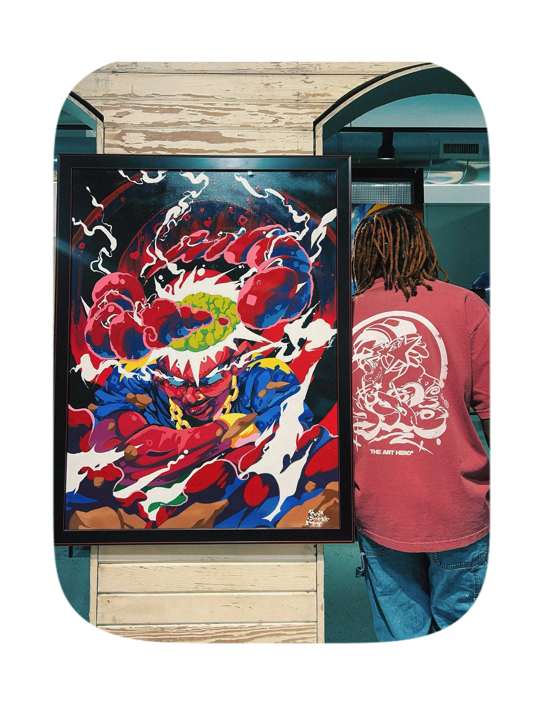 “BRAIN STORM” original painting