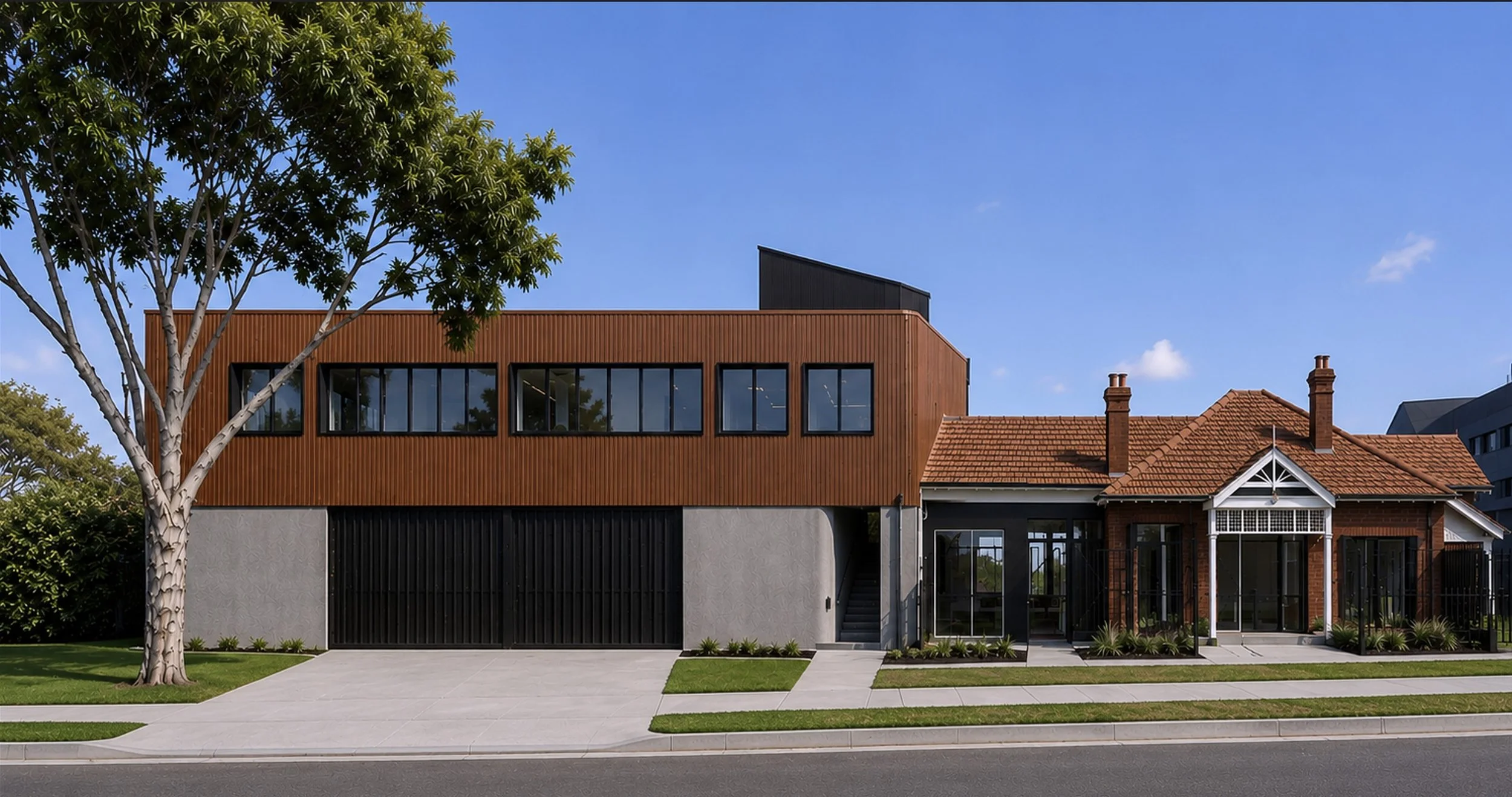 Stormwater &amp; OSD on a heritage site — commercial building, Ku-ring-gai