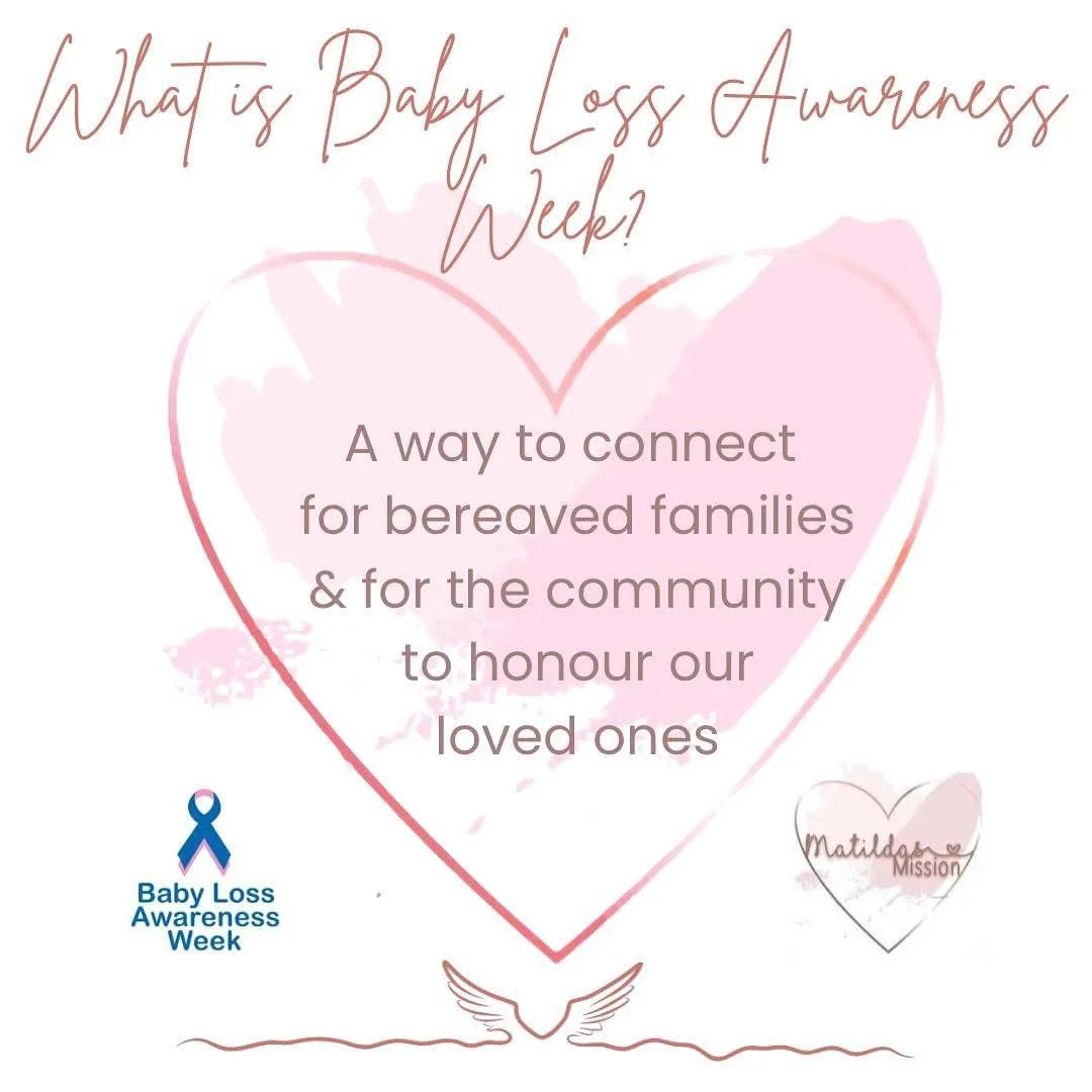 💙 What is Baby Loss Awareness Week? 💗

🤍 We know that this week can be a way for the wider community to come together to honour our loved little ones with us, ending in our Wave Of Light event on Wednesday 15th October (please see previous post fo