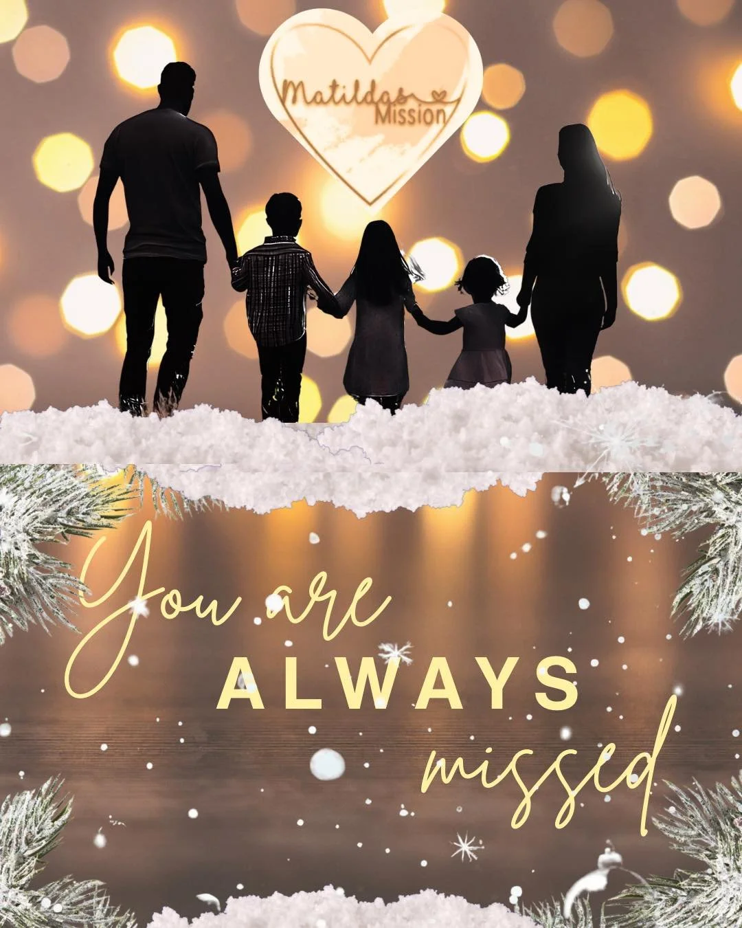 Sometimes, it&rsquo;s not the most wonderful time of the year, sometimes it feels like we&rsquo;re alone in feeling that way while everyone else is merry. 

Sometimes this actually is the best it&rsquo;s going to get all year, but the hurt is still s